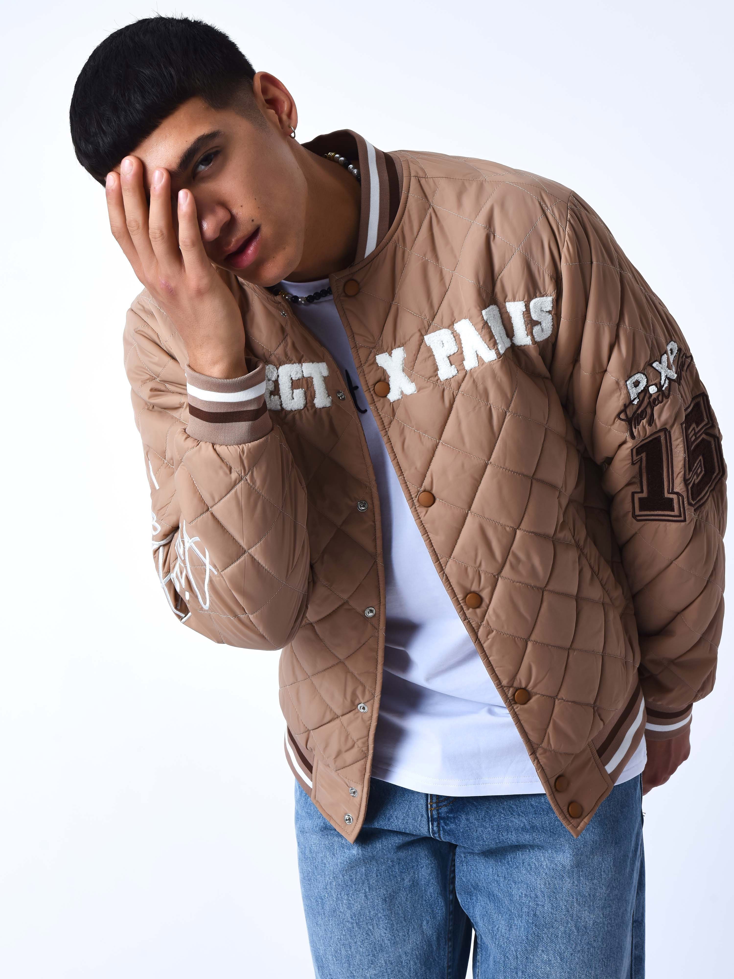 Quilted Teddy jacket-1