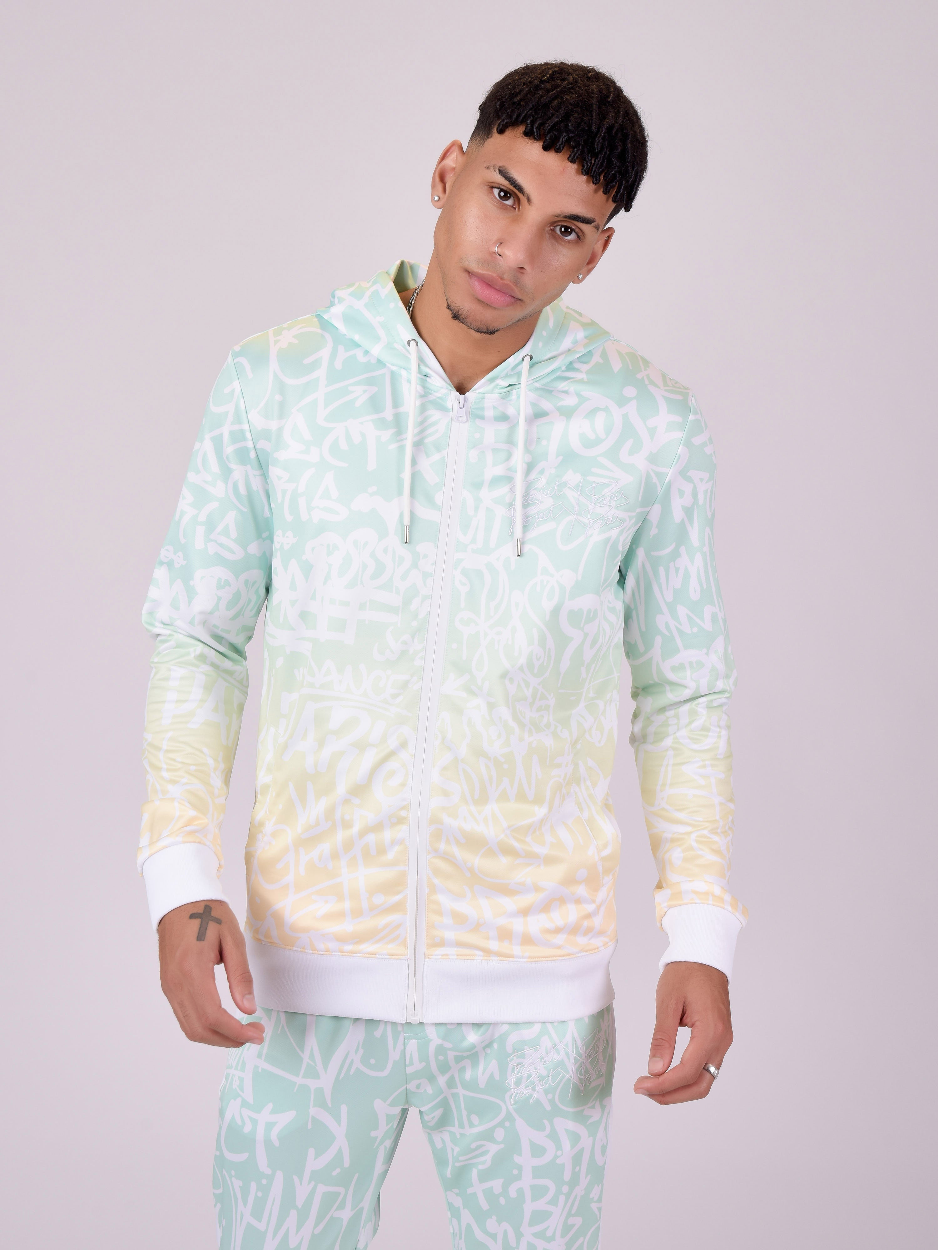 Graffiti-Jacke mit Farbverlauf-6