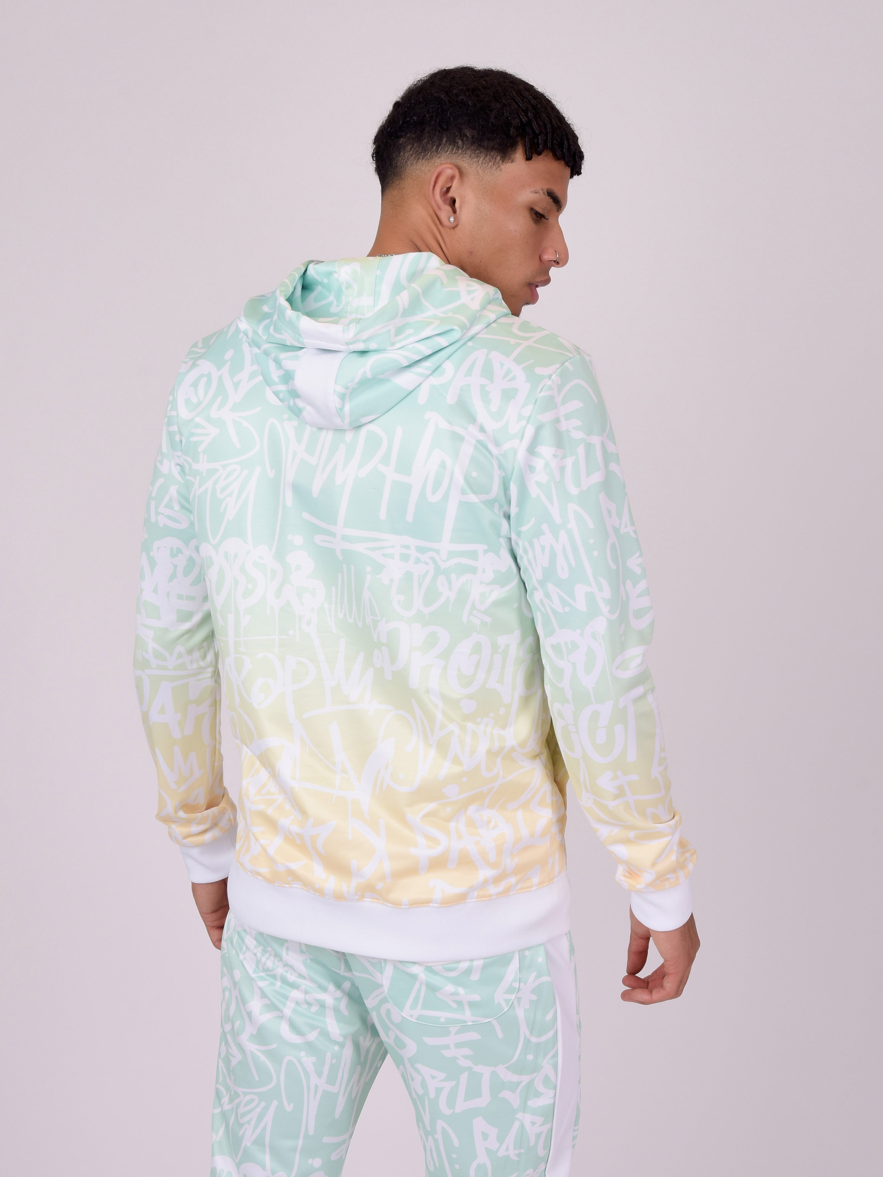 Graffiti-Jacke mit Farbverlauf-2