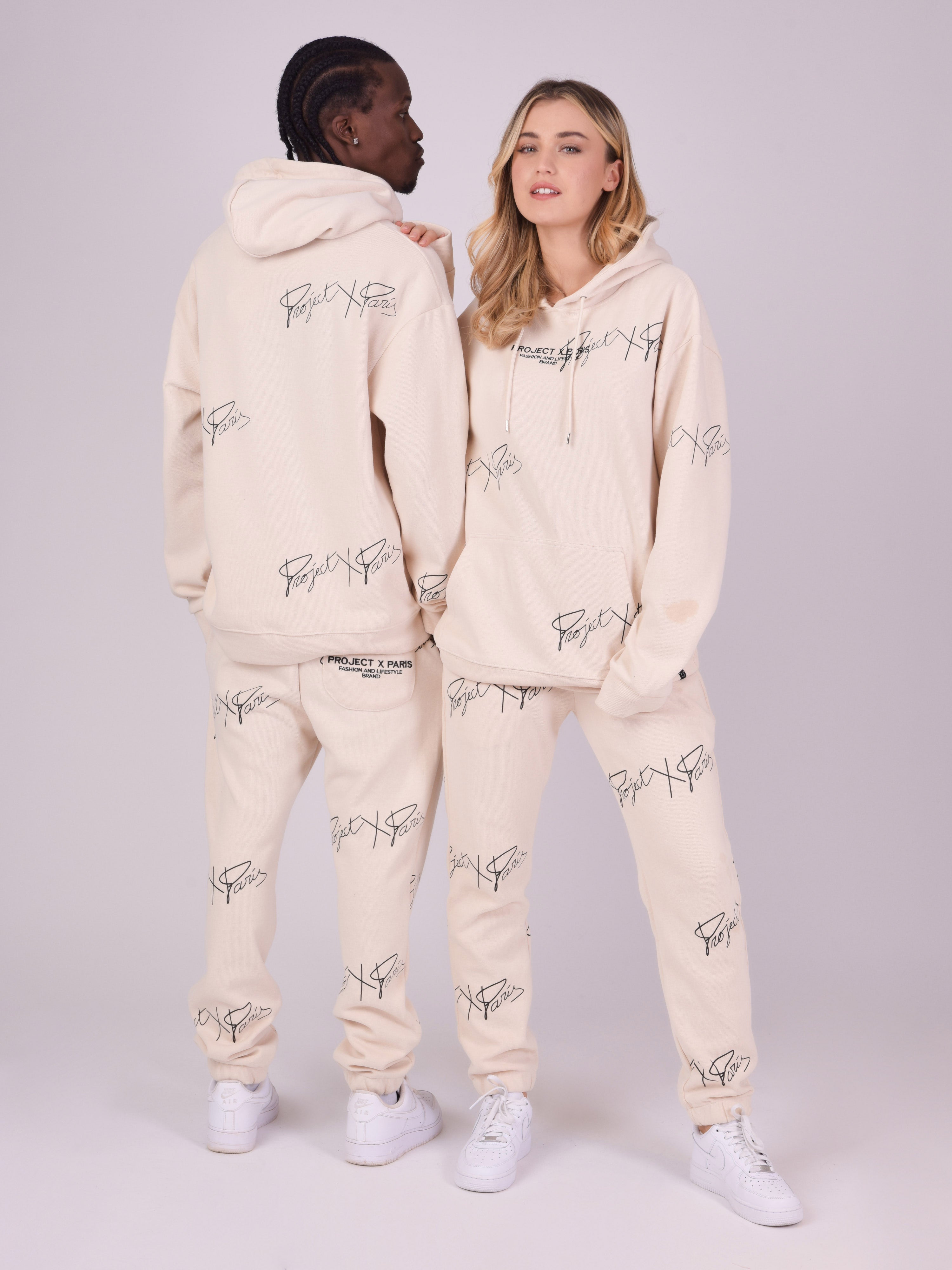 Soft jogpant with all over logo print-1