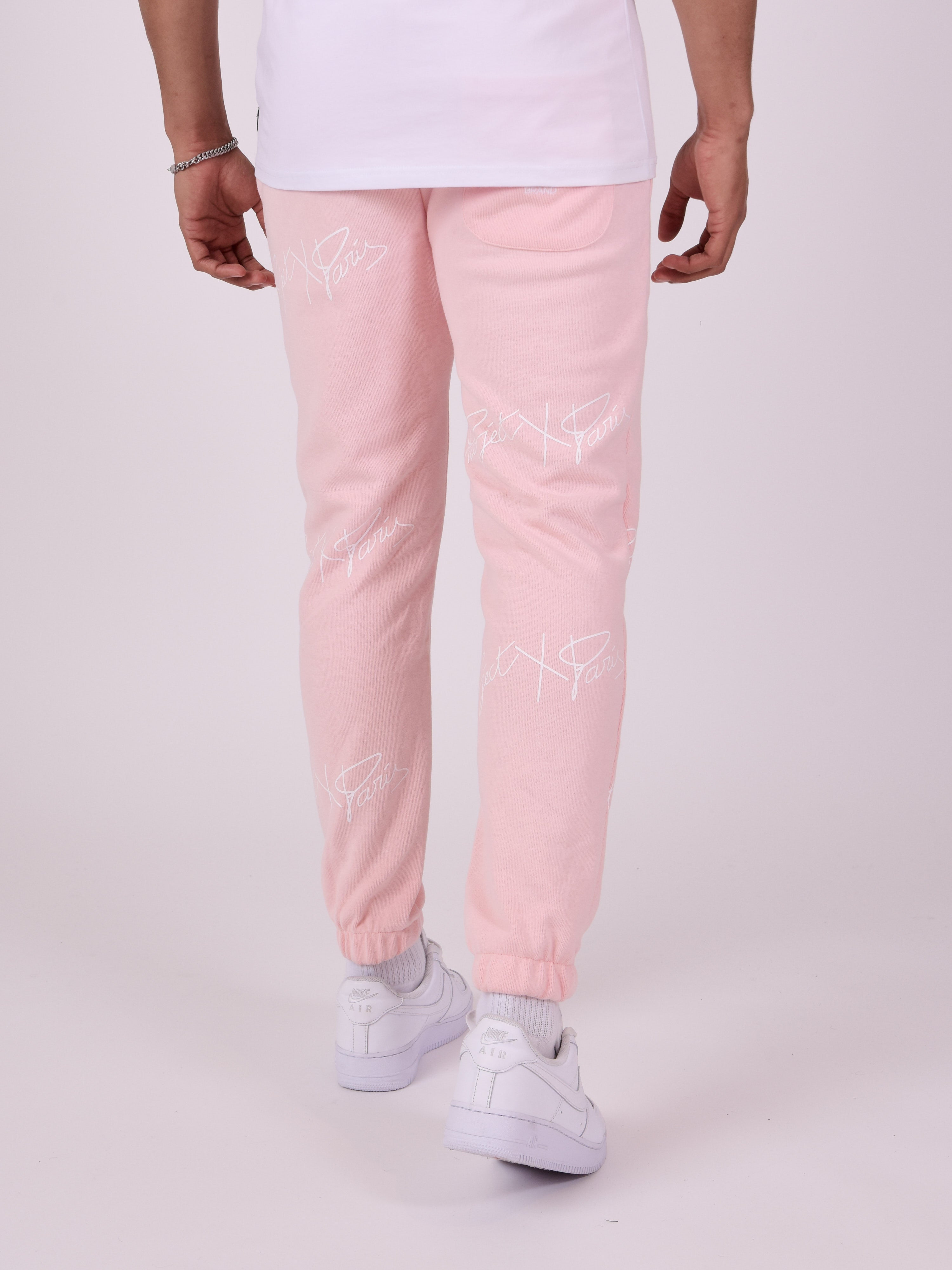 Soft jogpant with all over logo print-9