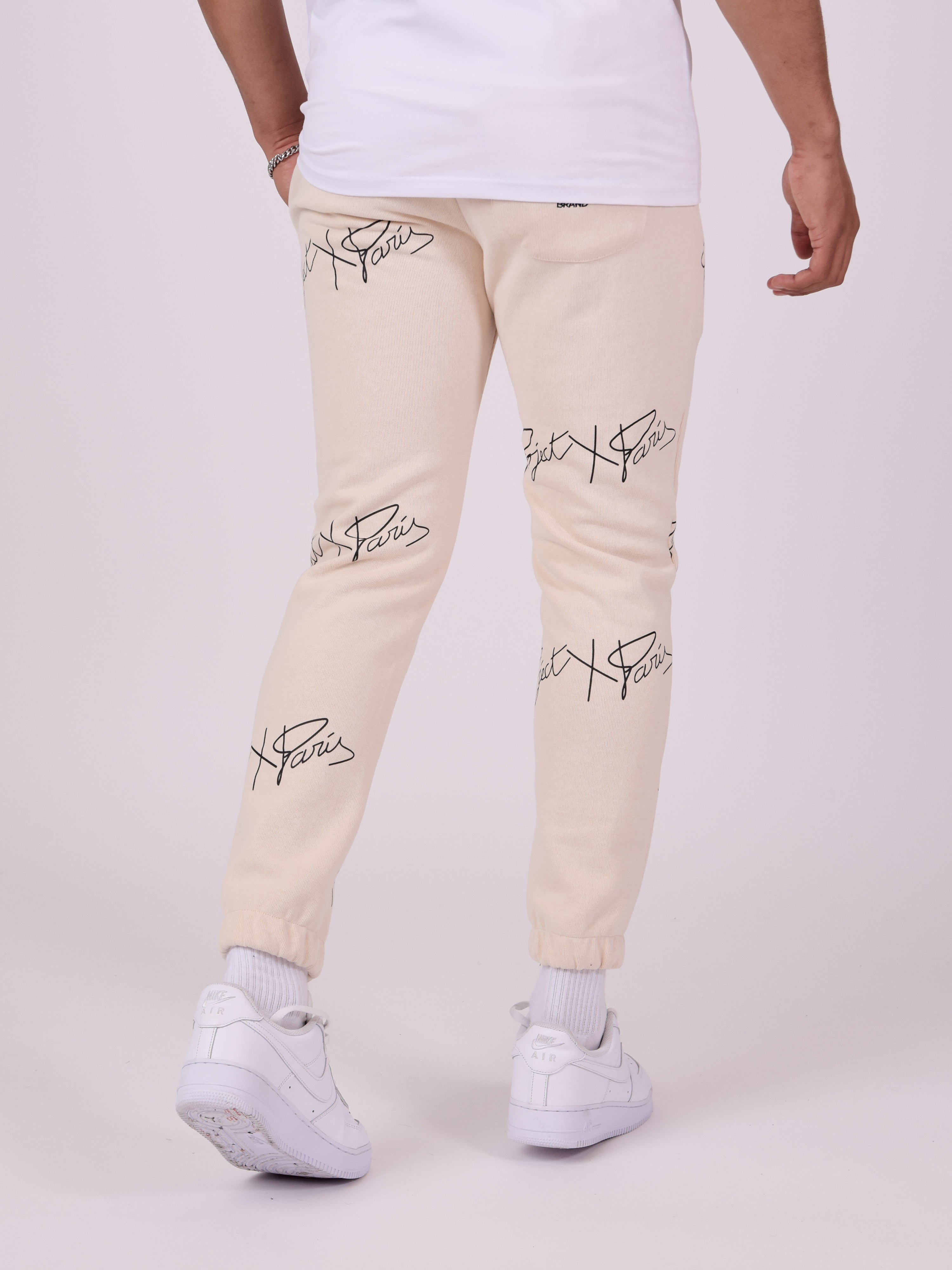 Soft jogpant with all over logo print-12