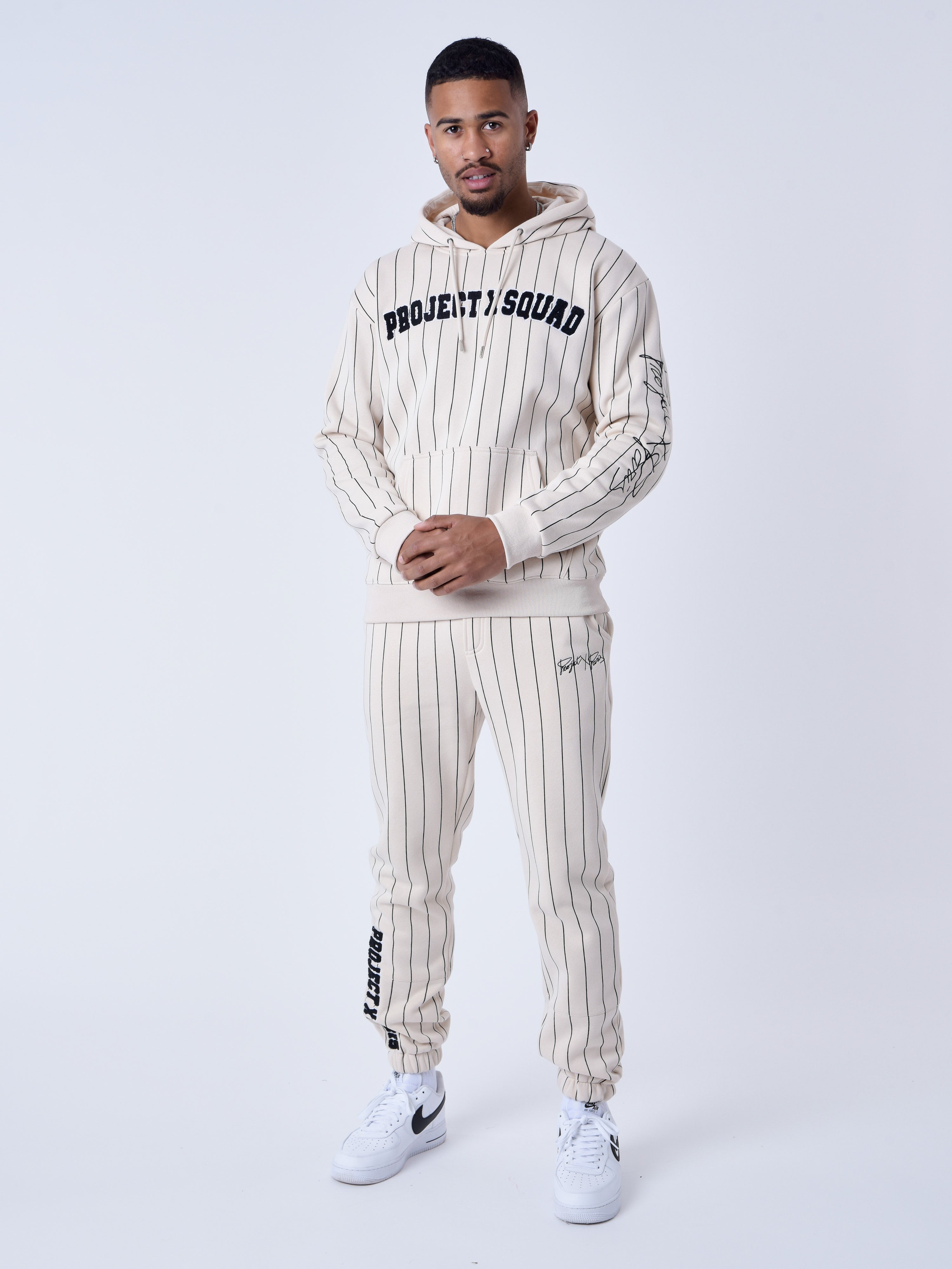 Baseball-stil joggebukse med logo-1