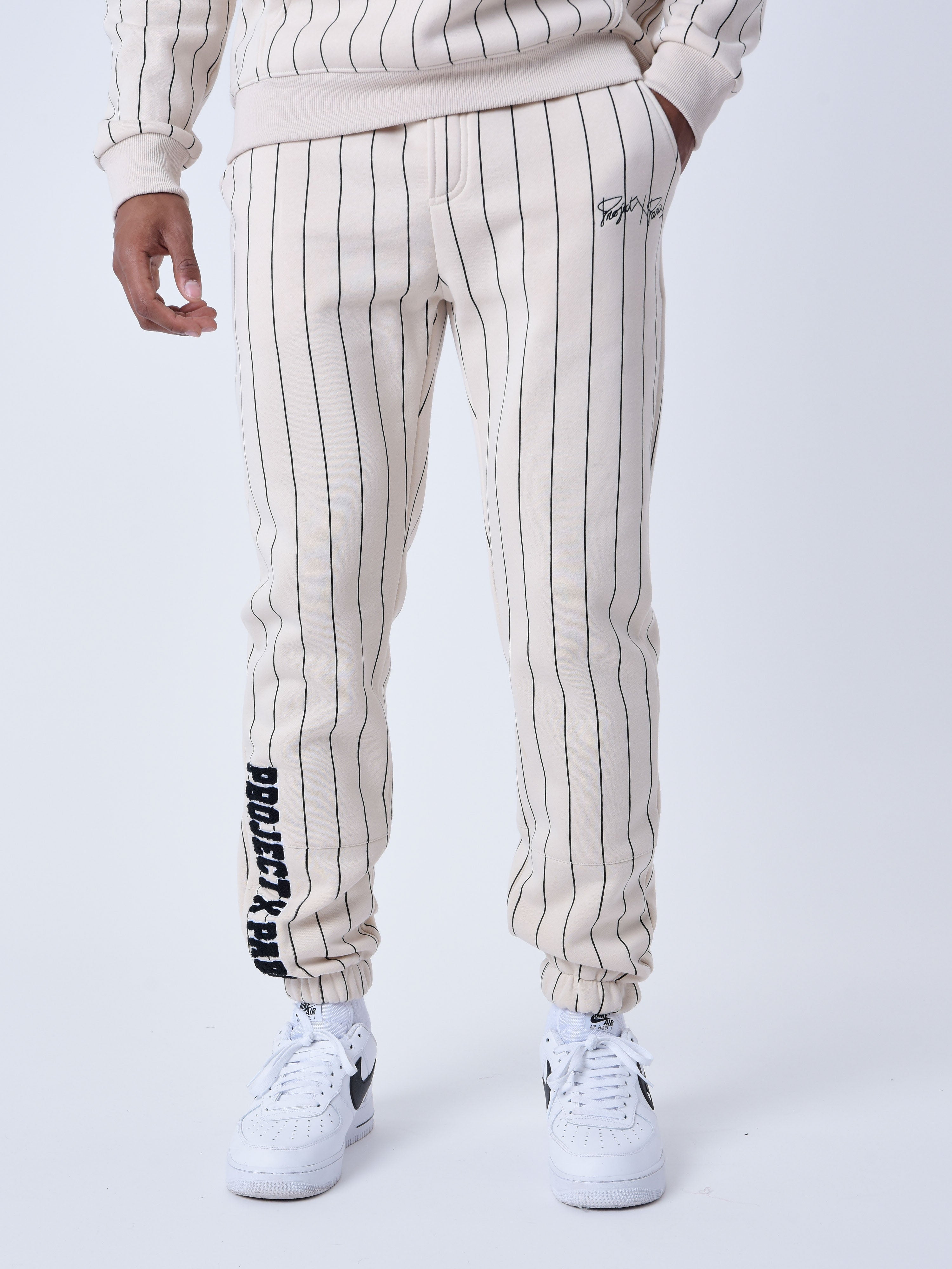 Baseball-stil joggebukse med logo-2