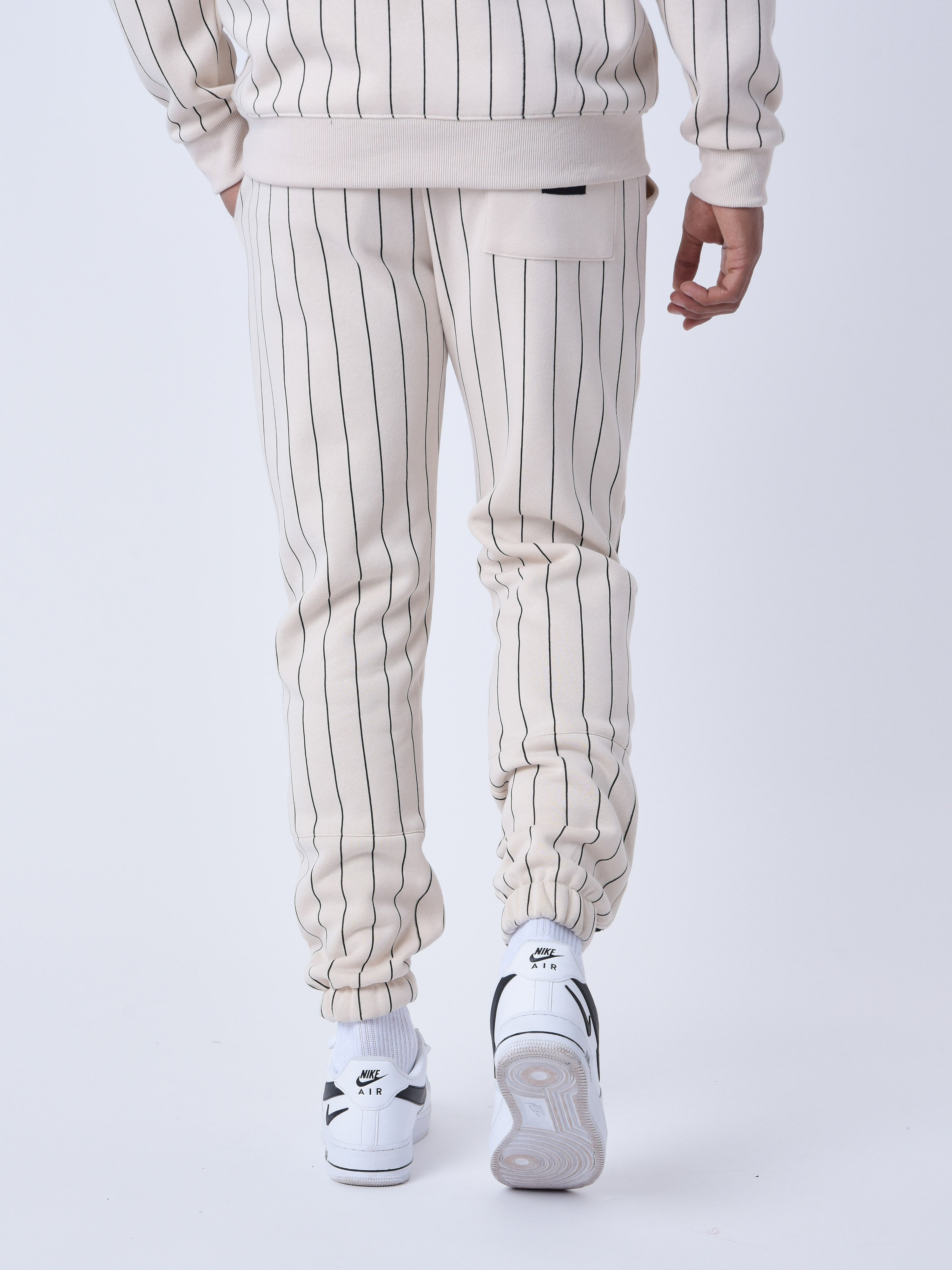 Baseball-stil joggebukse med logo-3