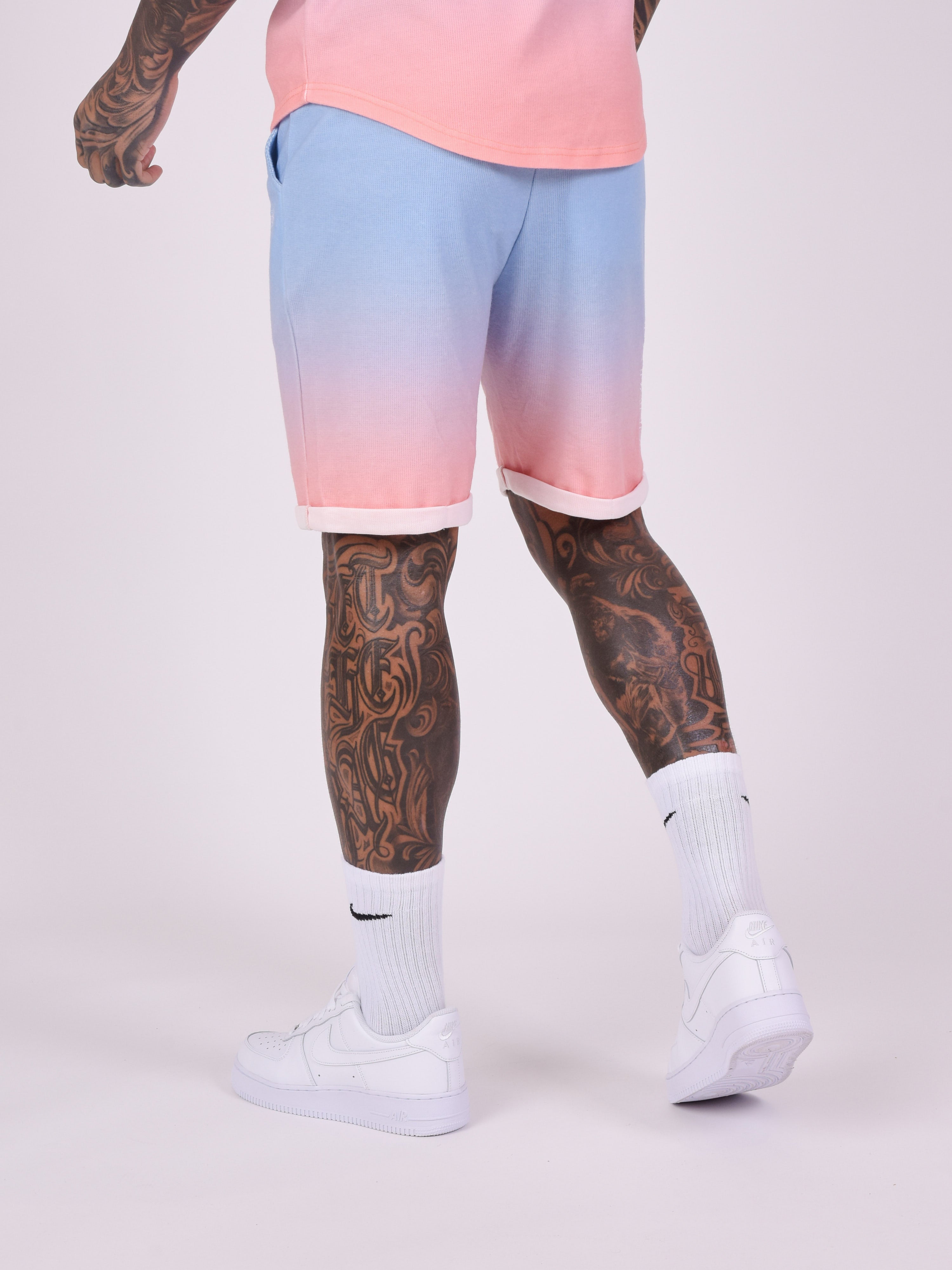 Gradient mesh style shorts-4