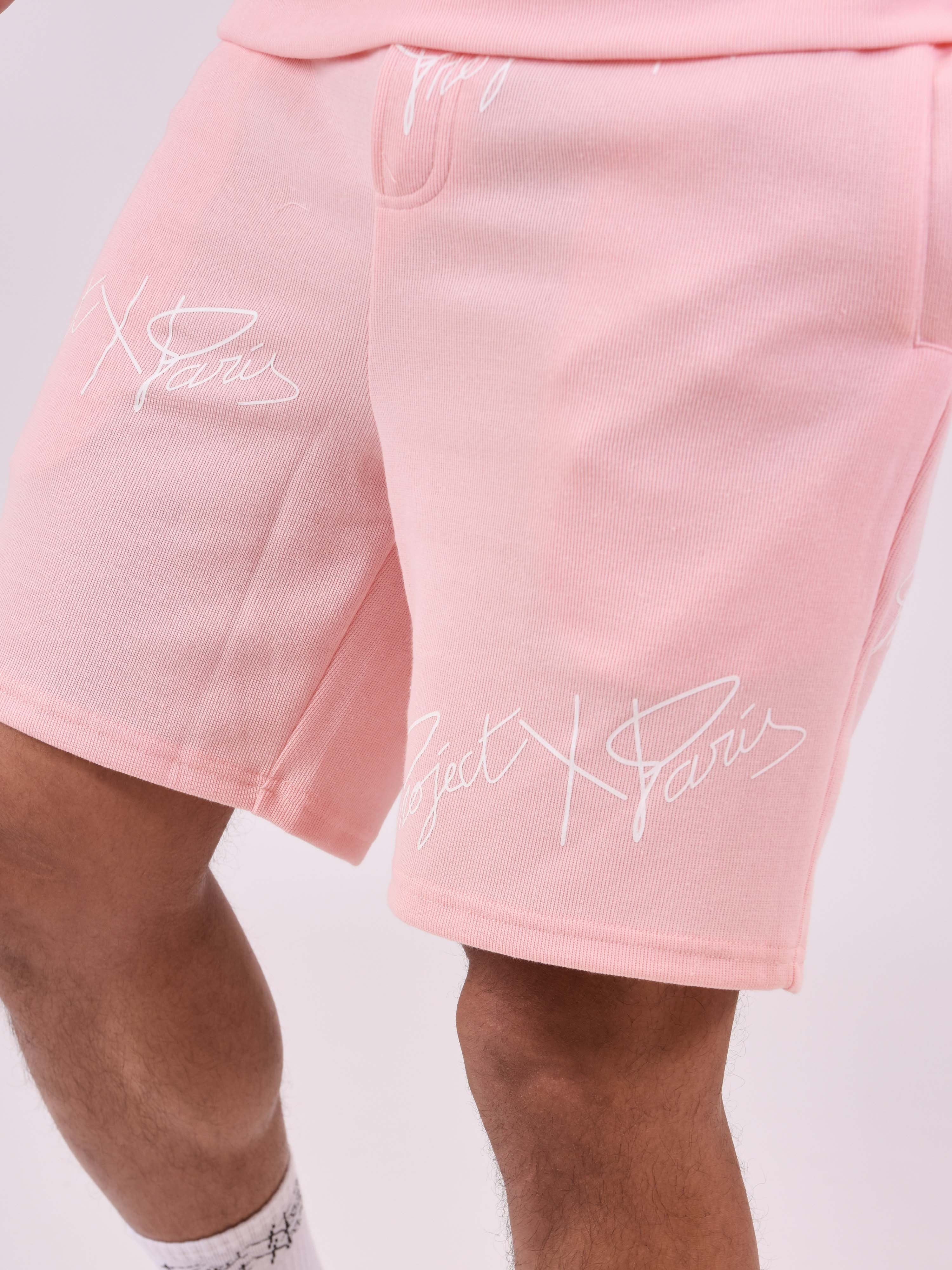 Short soft stile maglia stampata logo-6