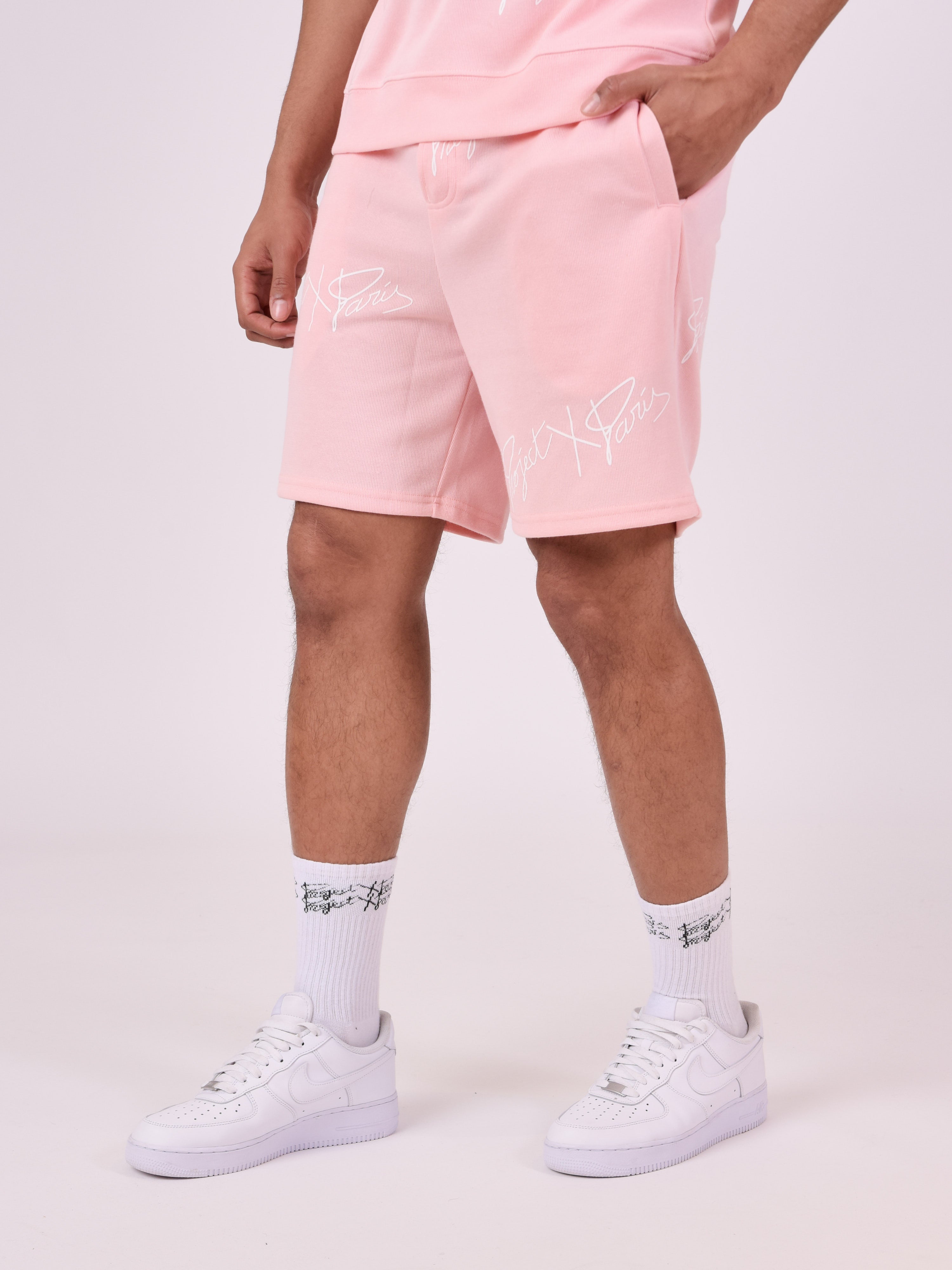 Short soft stile maglia stampata logo-4