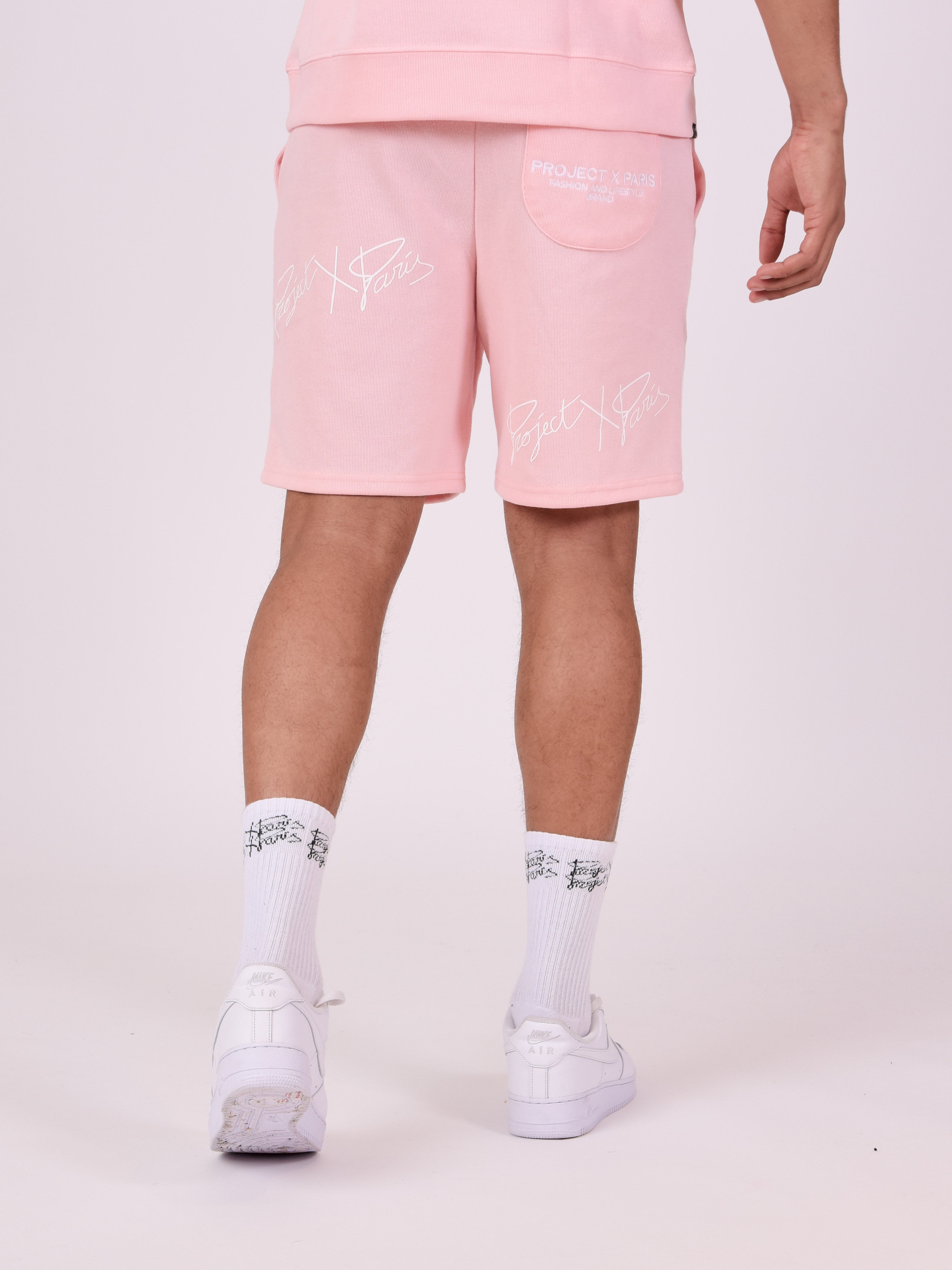 Short soft stile maglia stampata logo-5