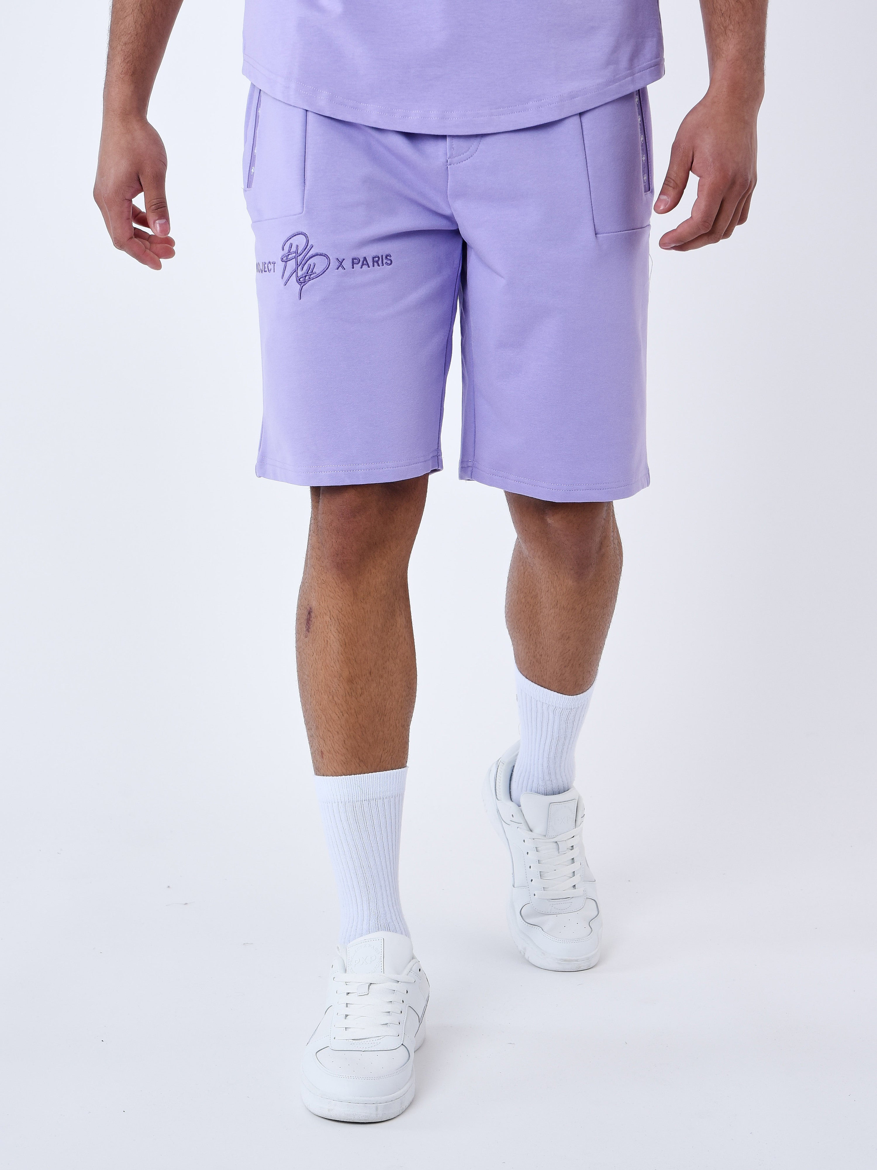Effen short met logoband-2
