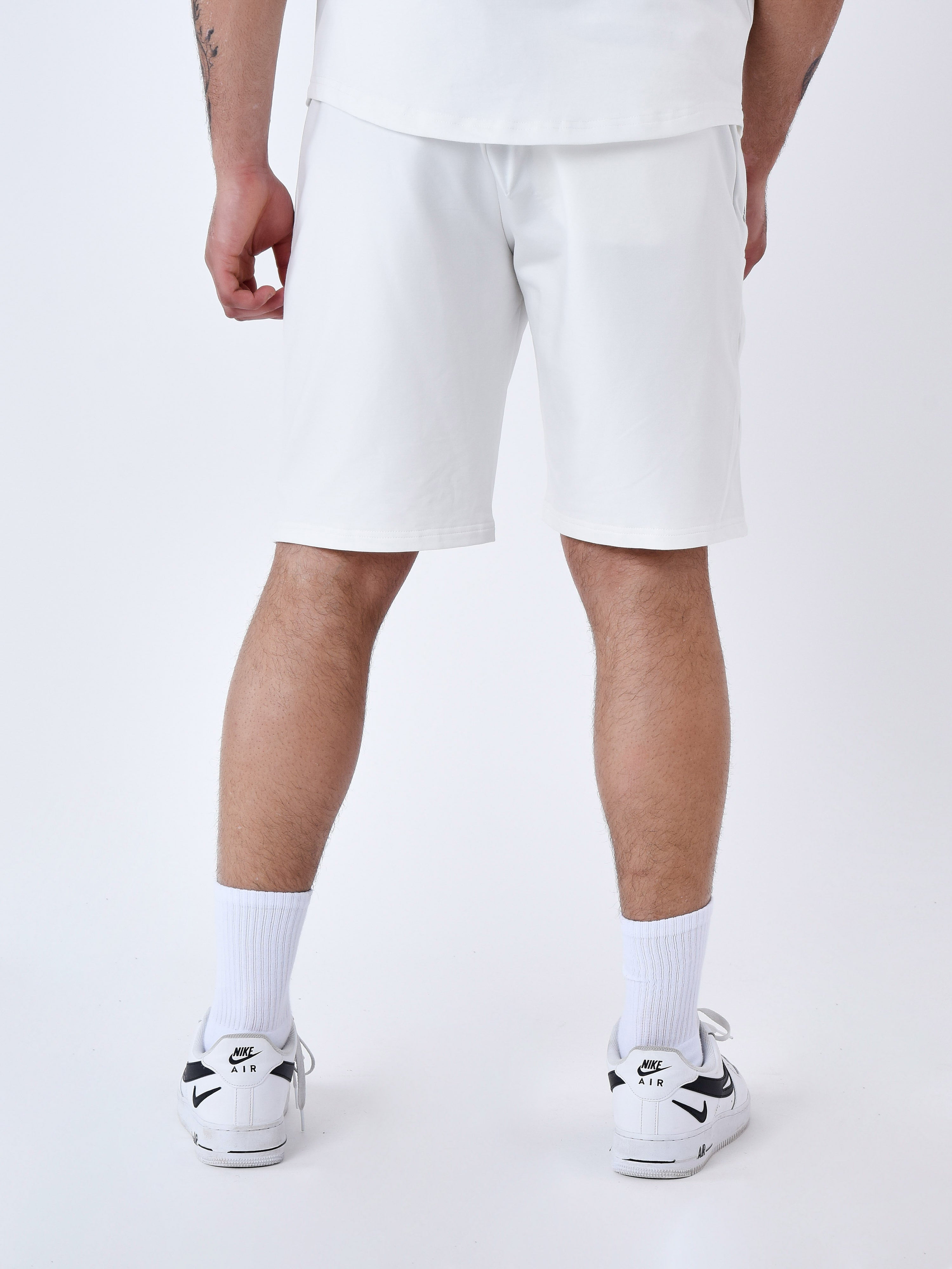 Short uni avec bande logo-4