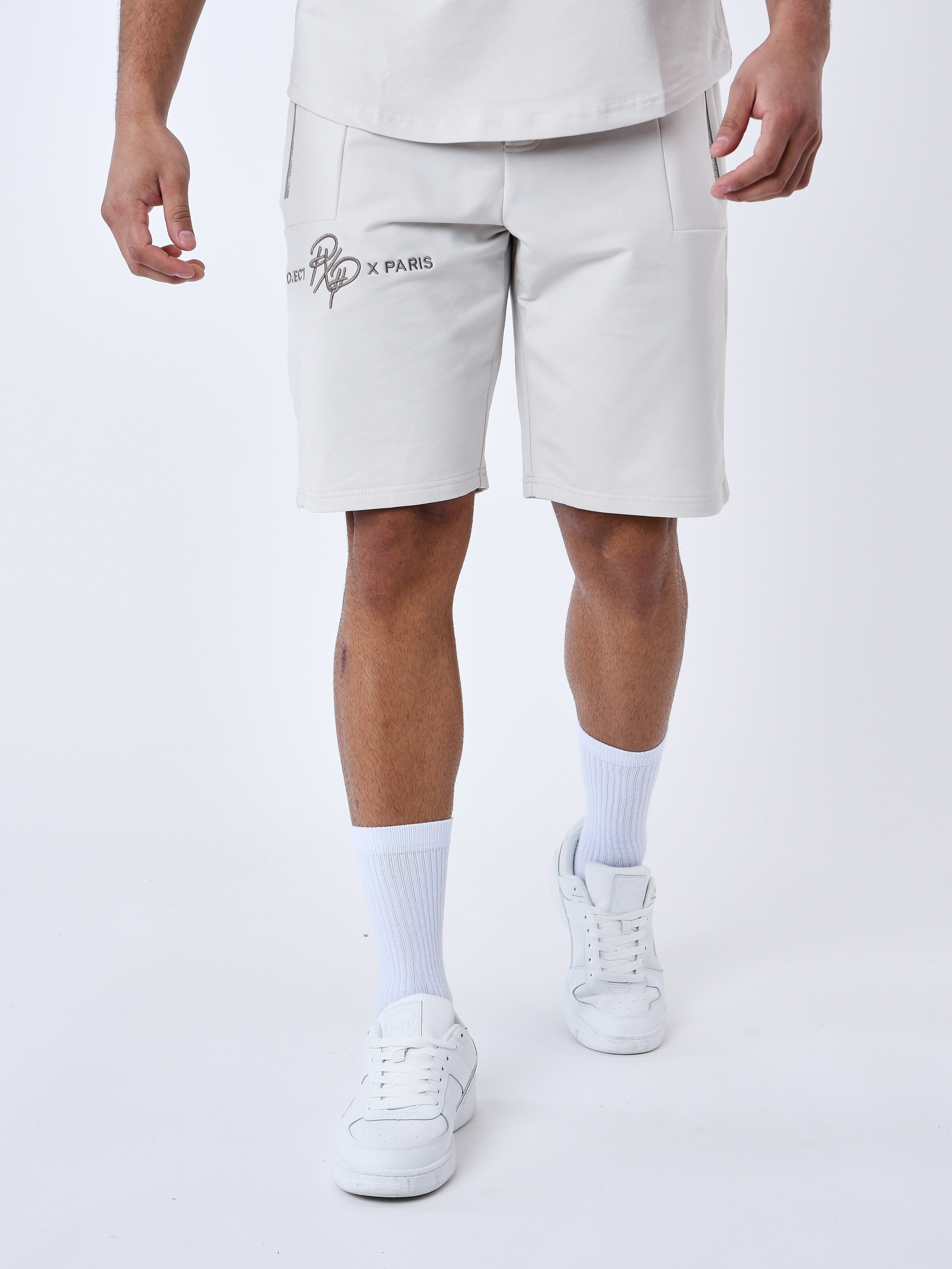 Uni-Short mit Logo-Streifen-2