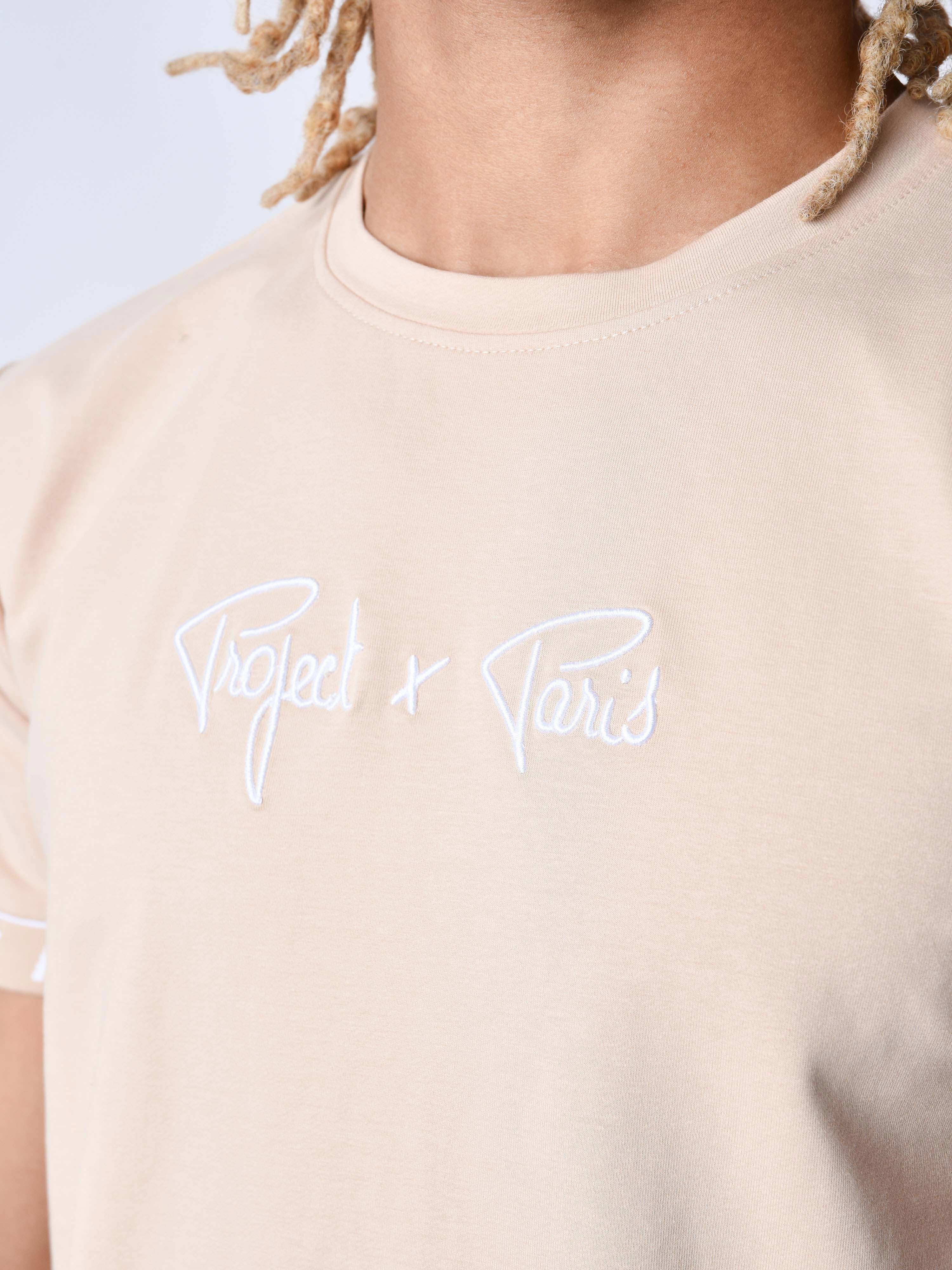 T-shirt à bandes élastiques-5