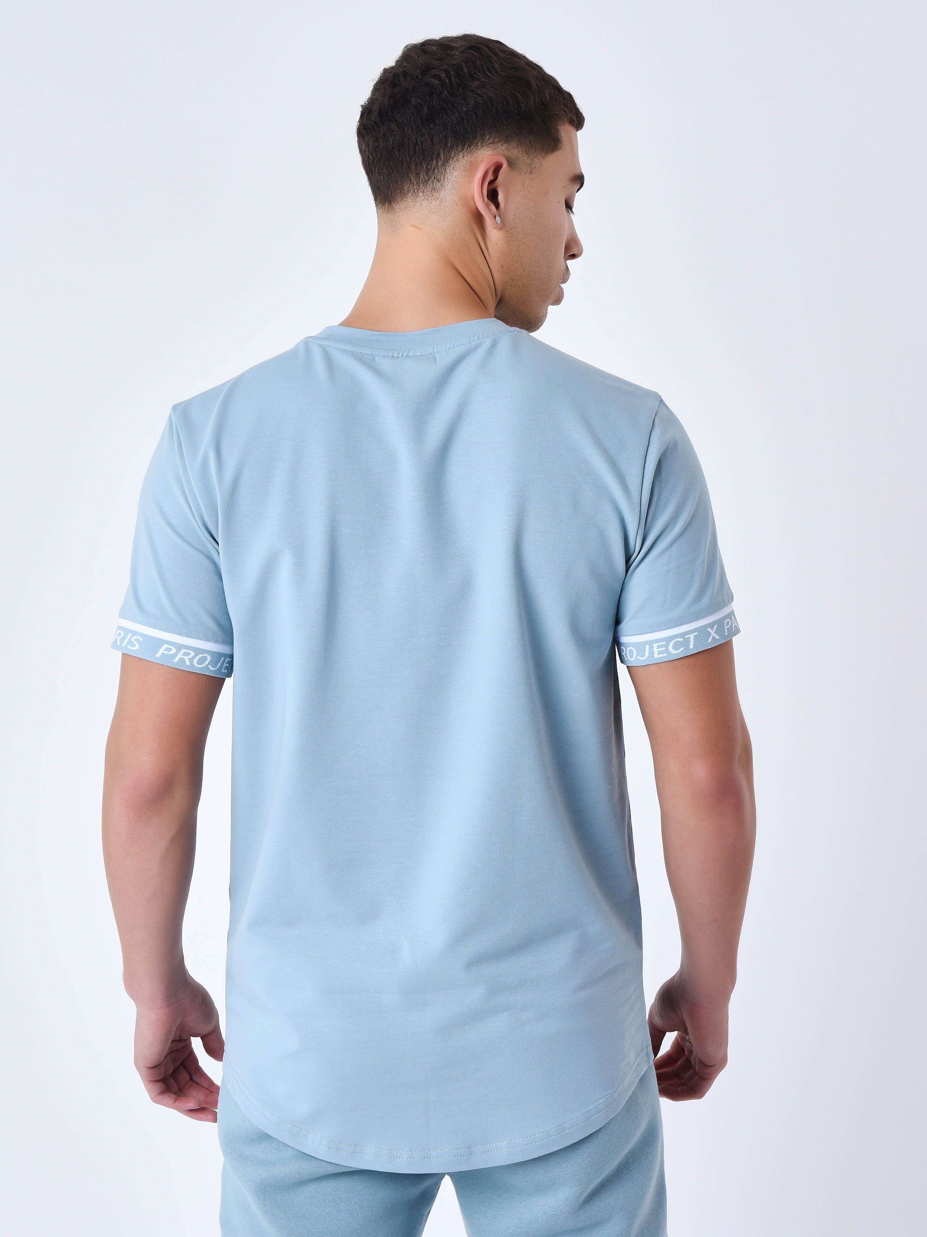 Tricou cu benzi elastice-5