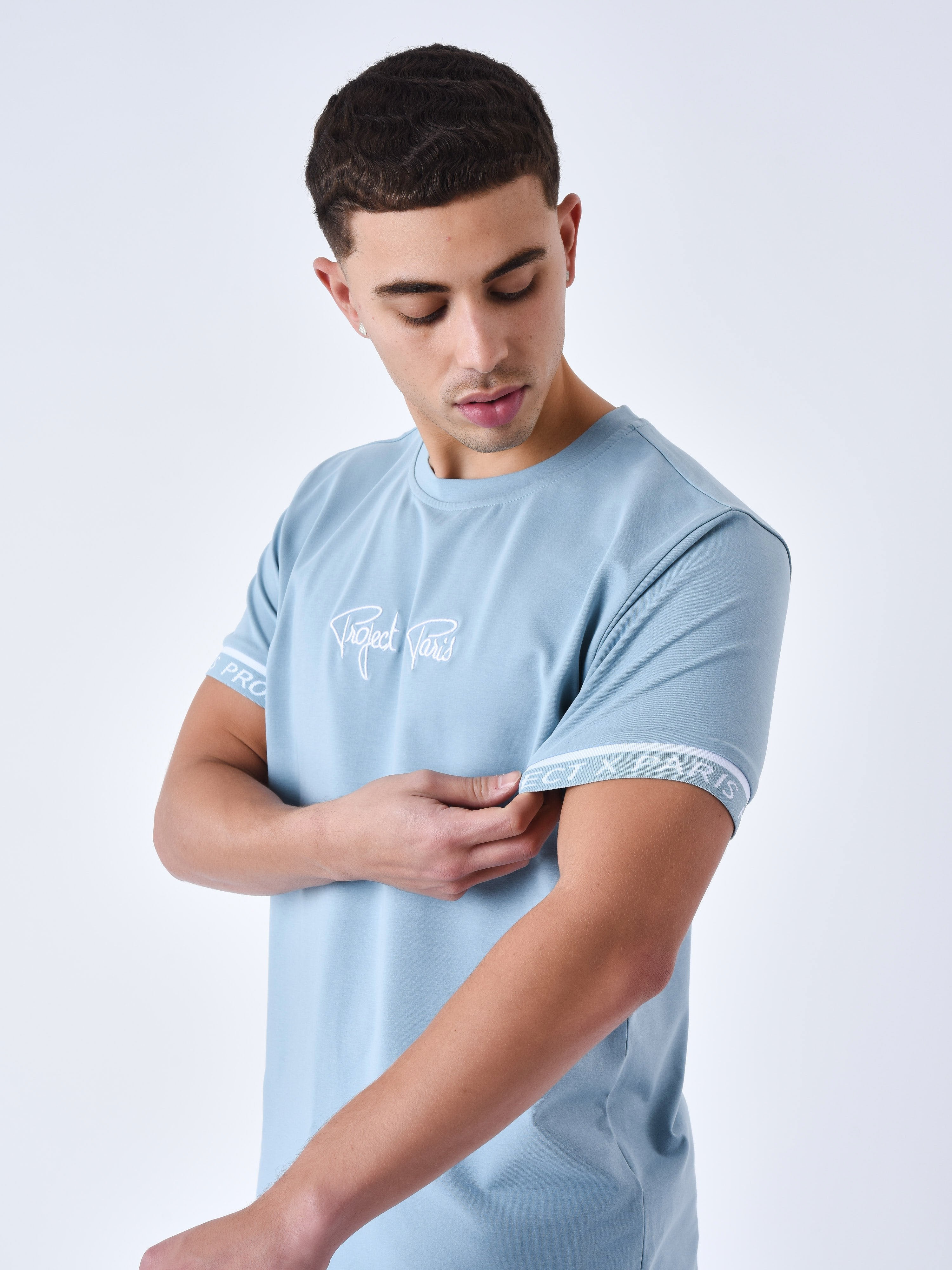 Tricou cu benzi elastice-1