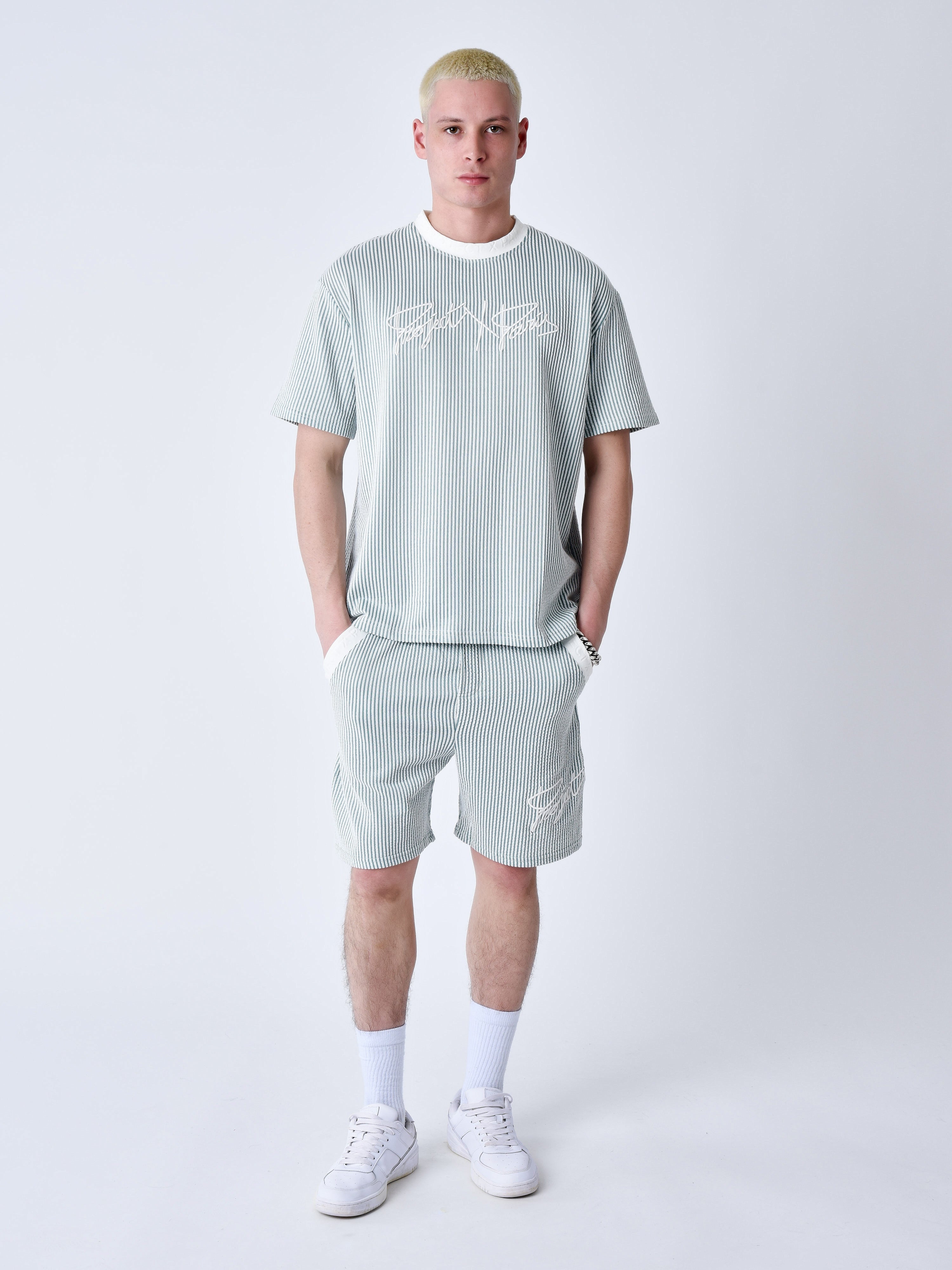 Seersucker T-shirt-1