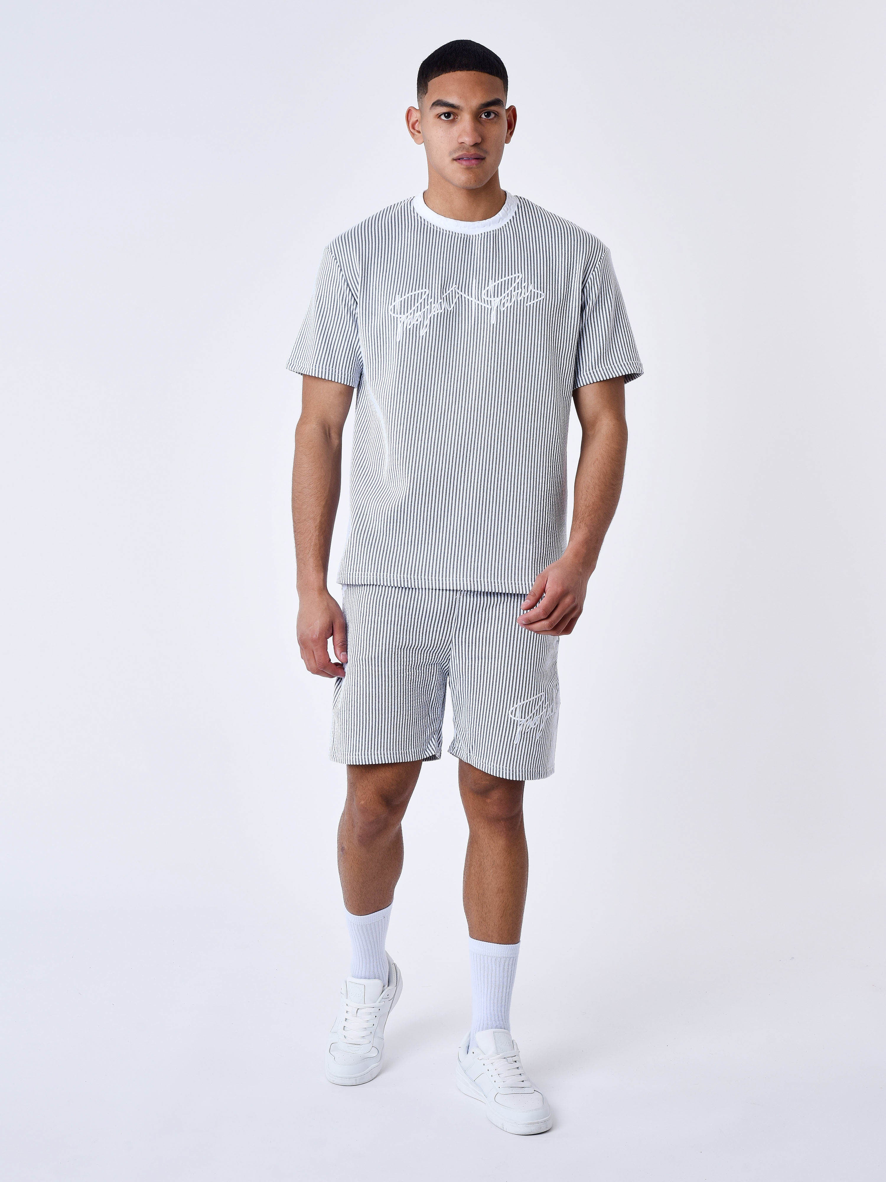 Seersucker T-Shirt-3