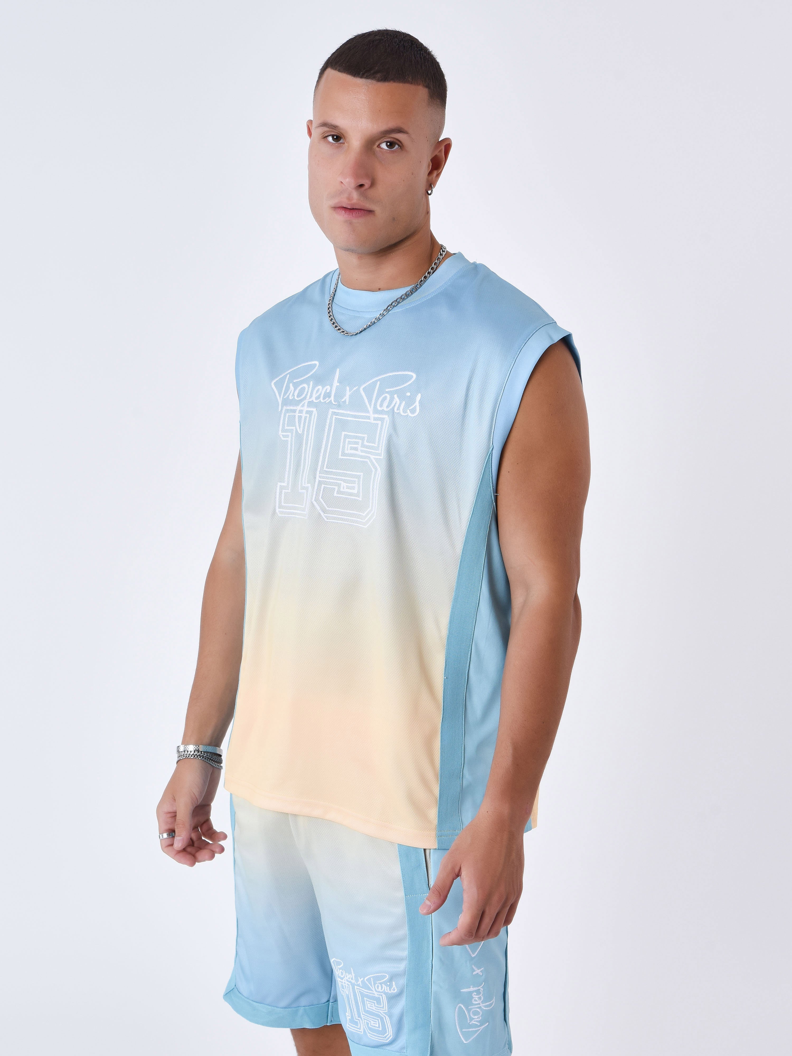 Débardeur style basketball-4