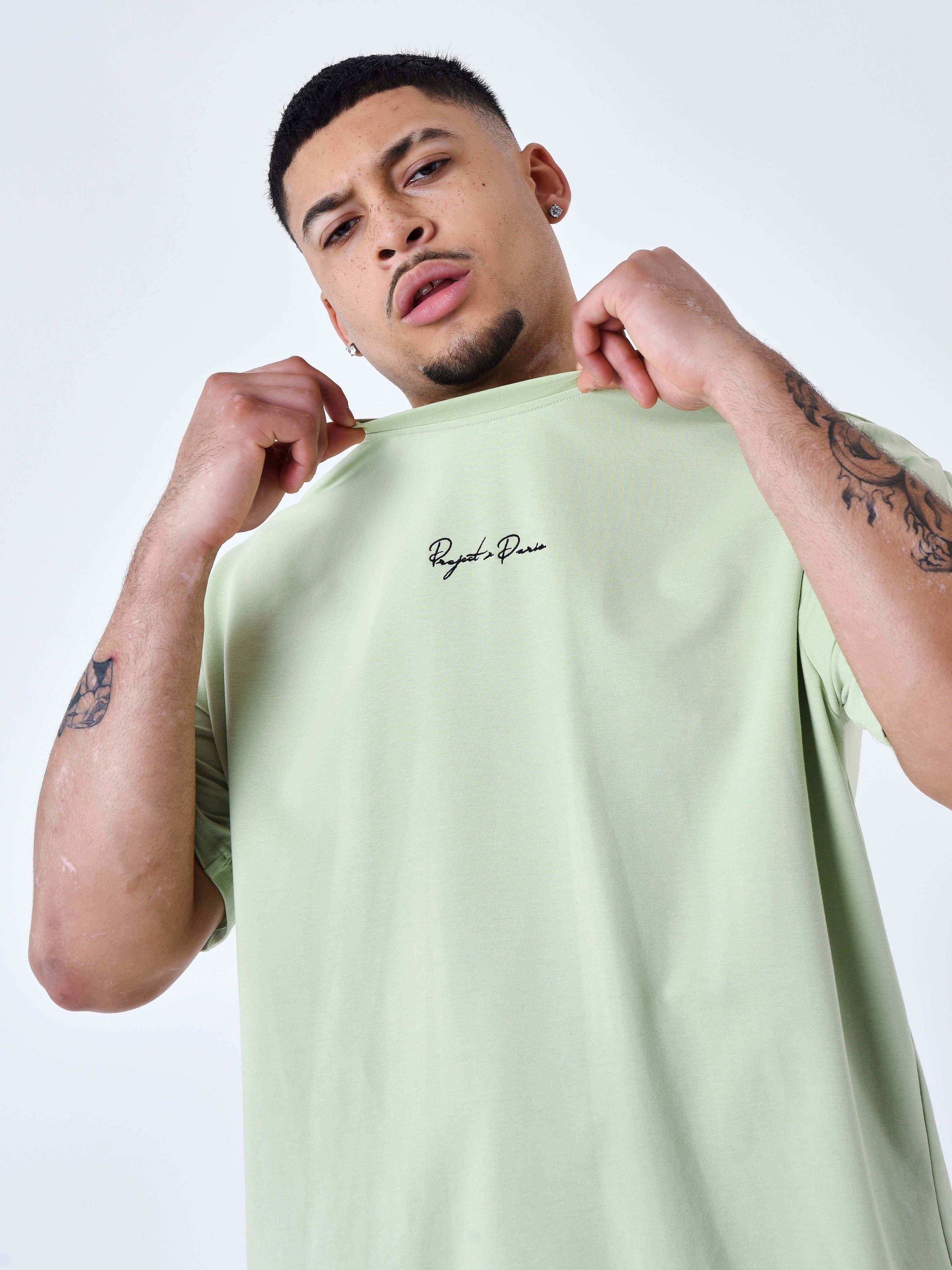 T-shirt broderie signature-1