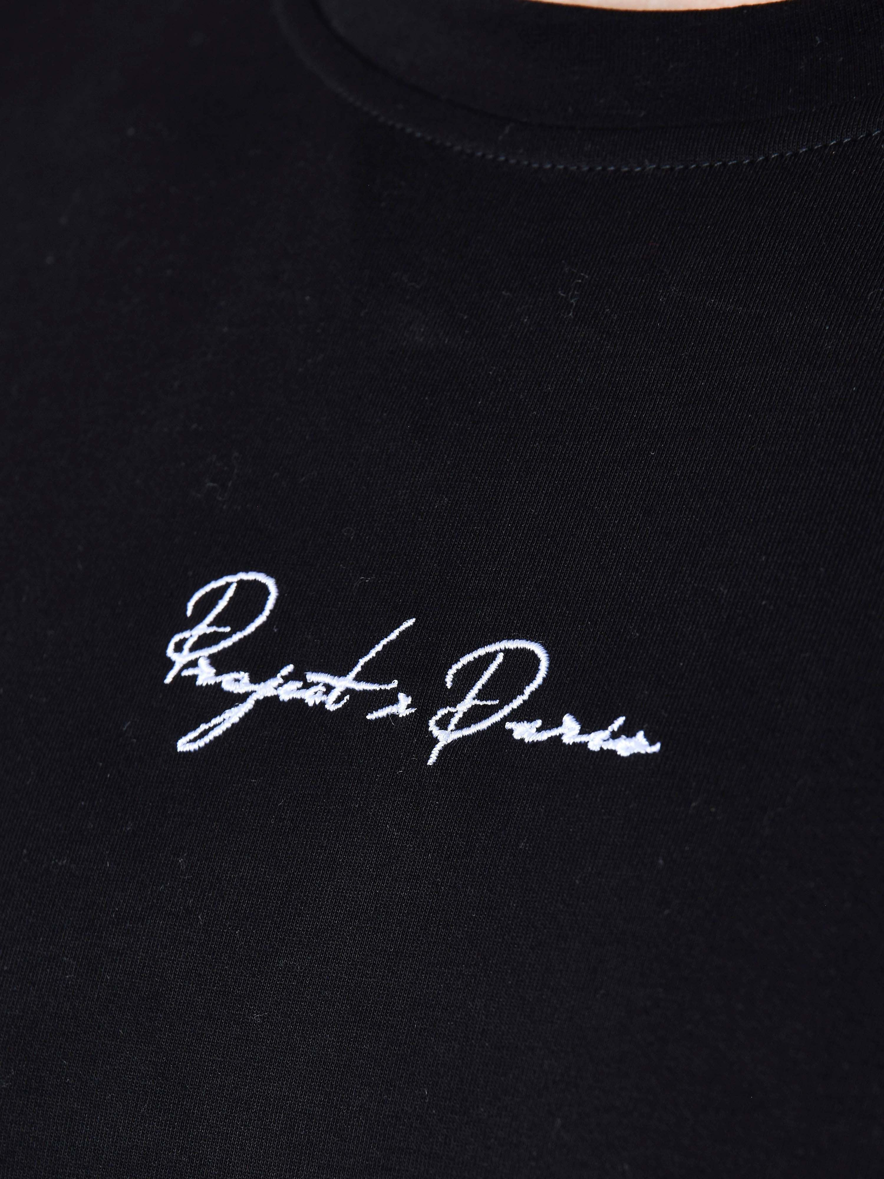 T-shirt ricamo signature-5