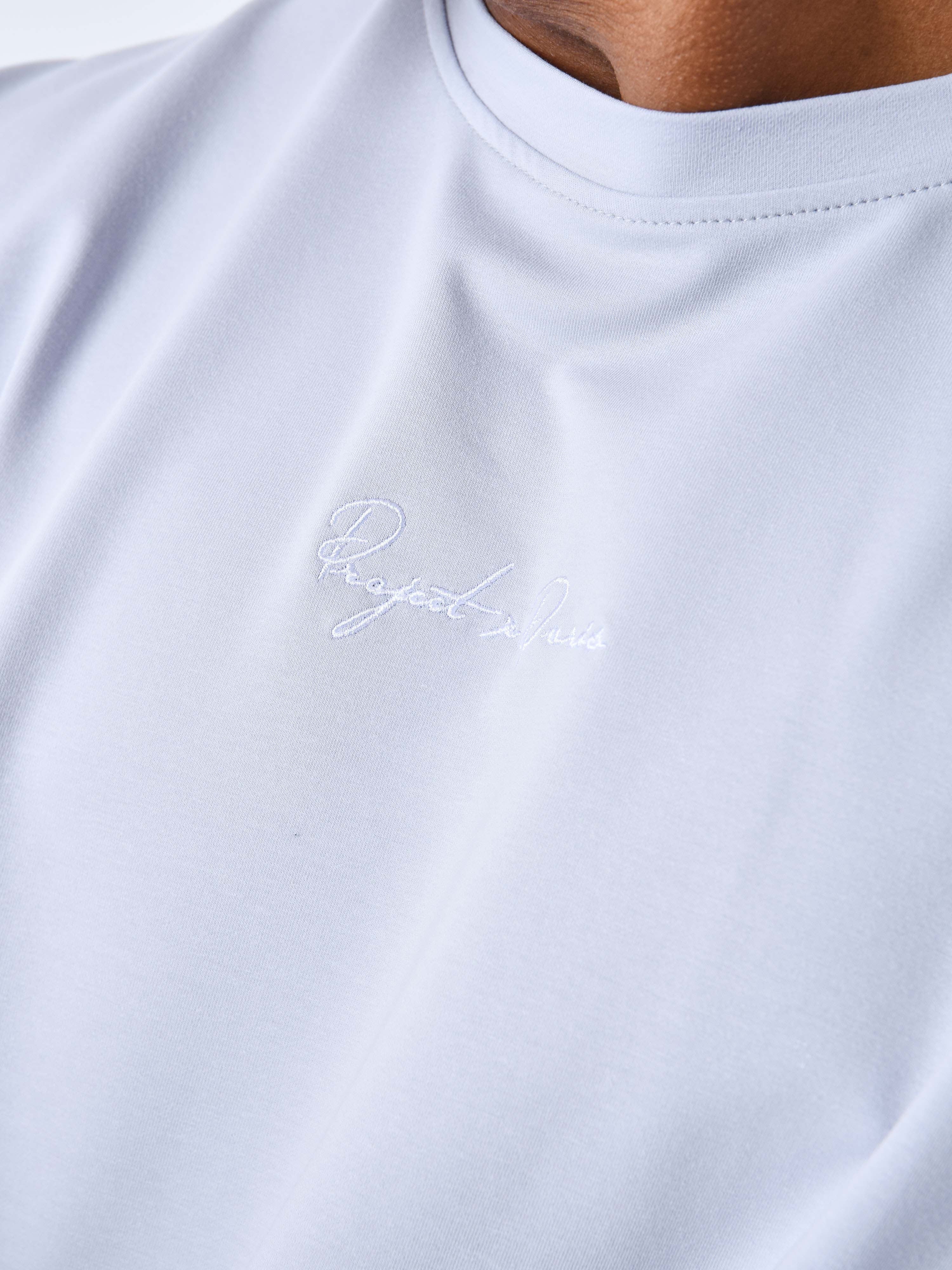 T-shirt broderie signature-6