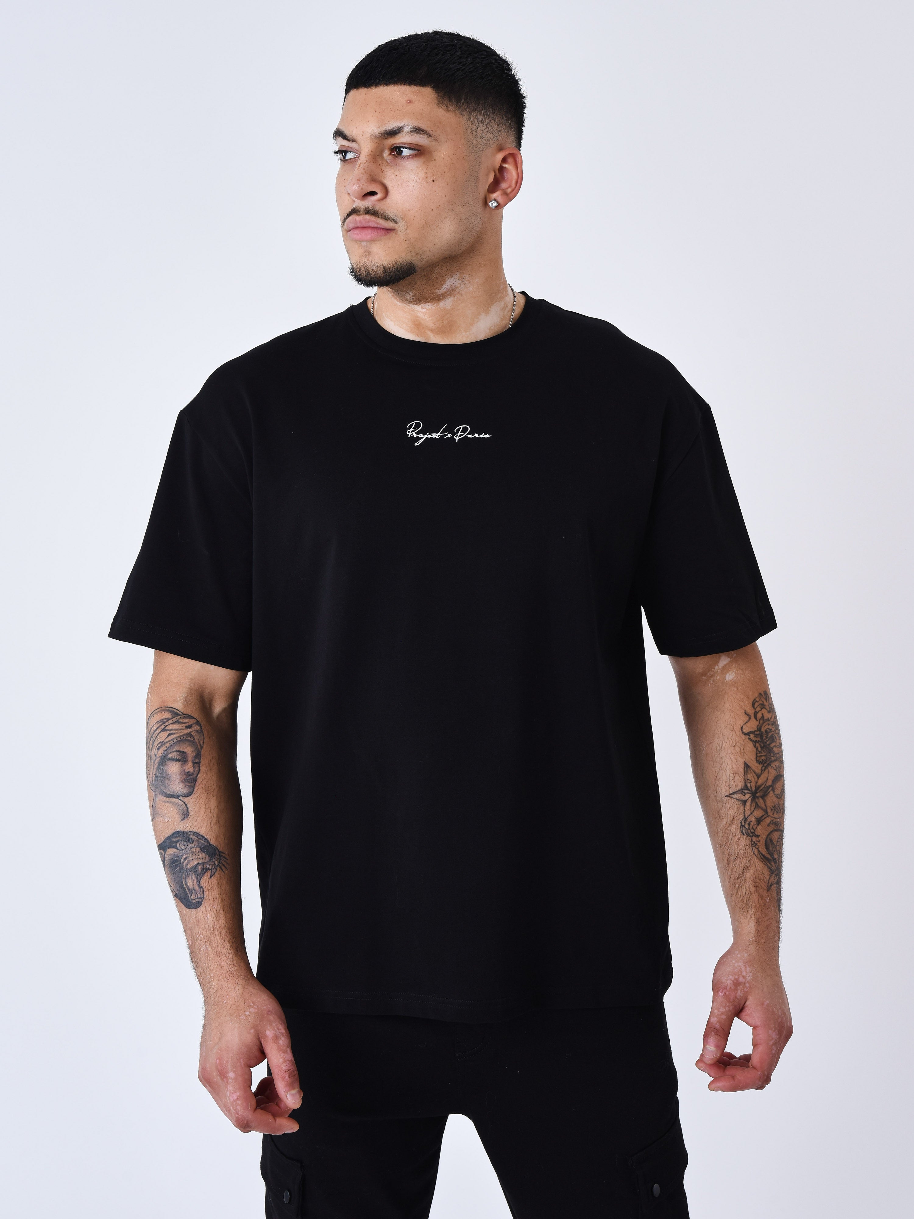 T-shirt ricamo signature-2