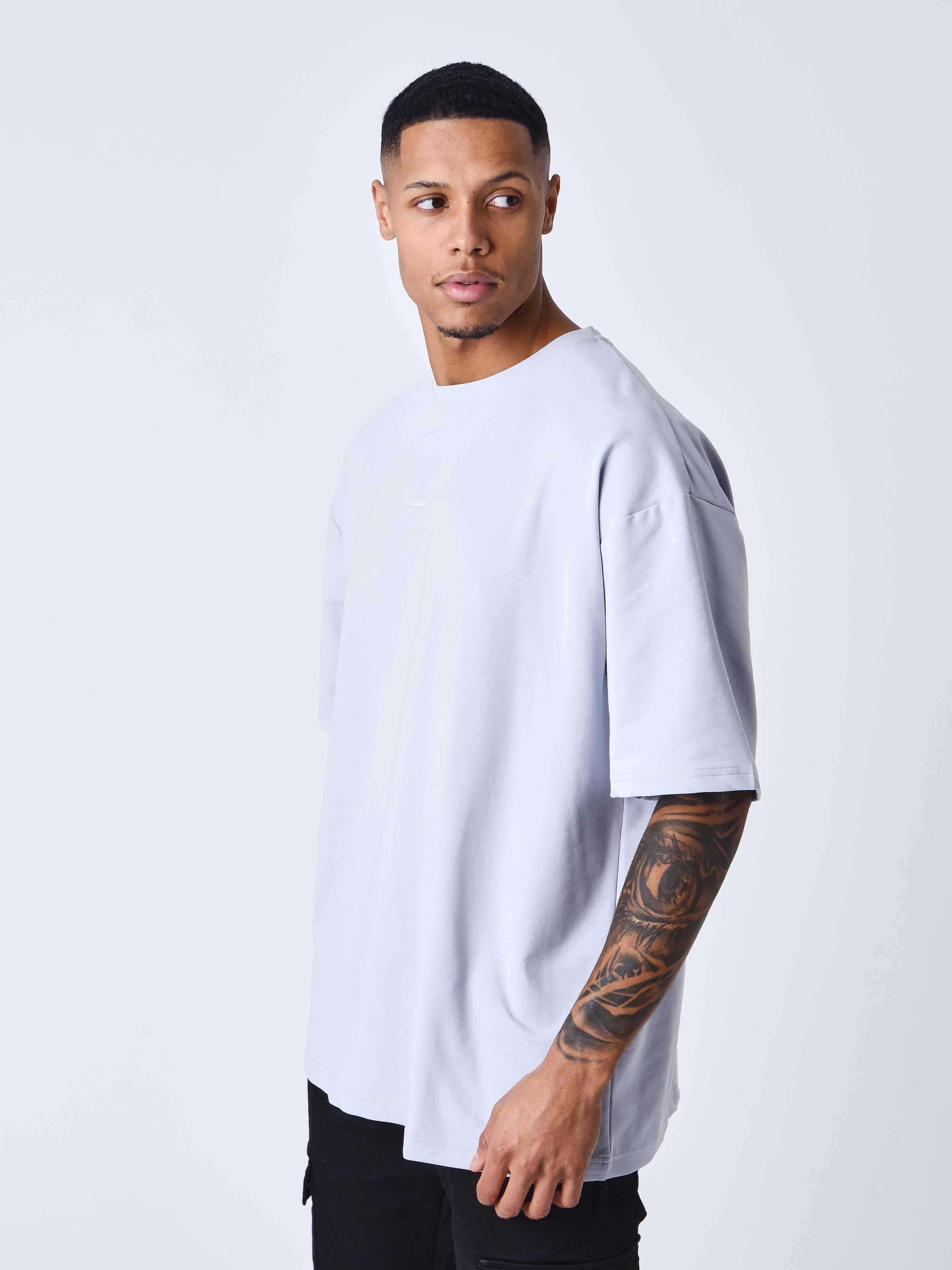 T-shirt broderie signature-4