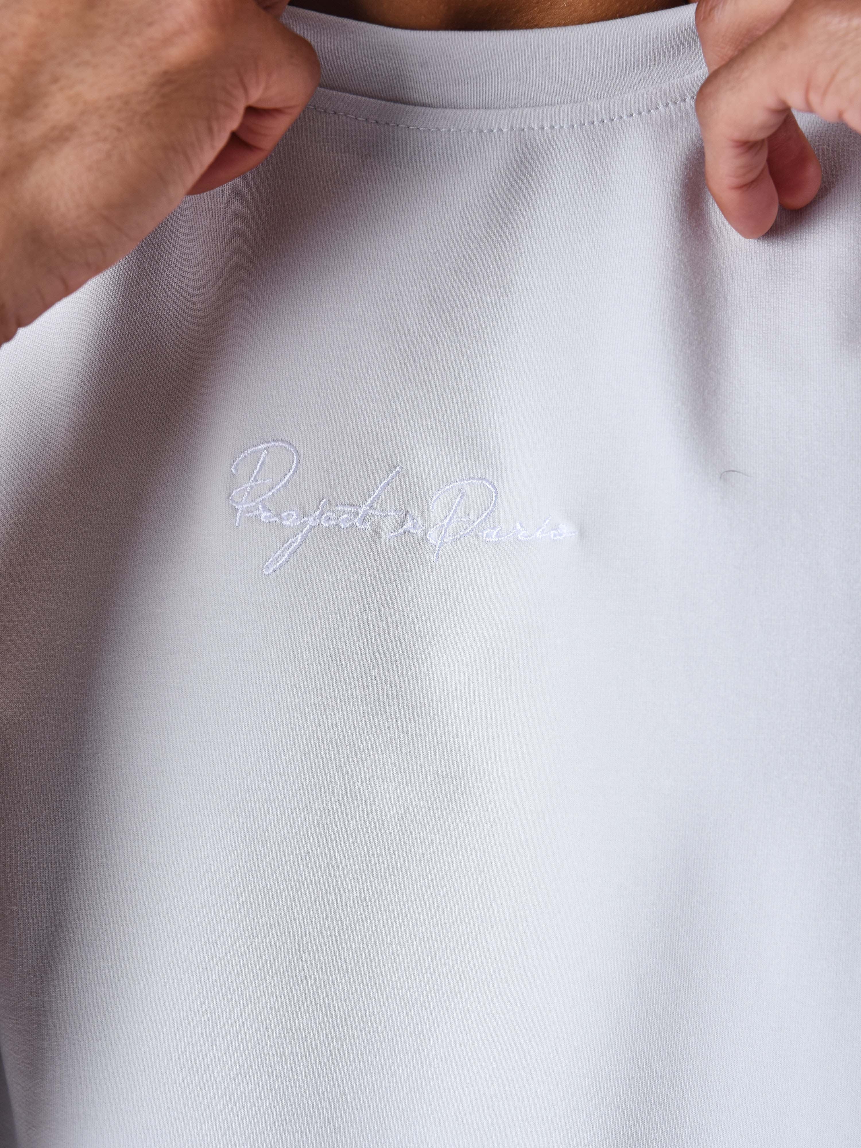 T-shirt ricamo signature-6