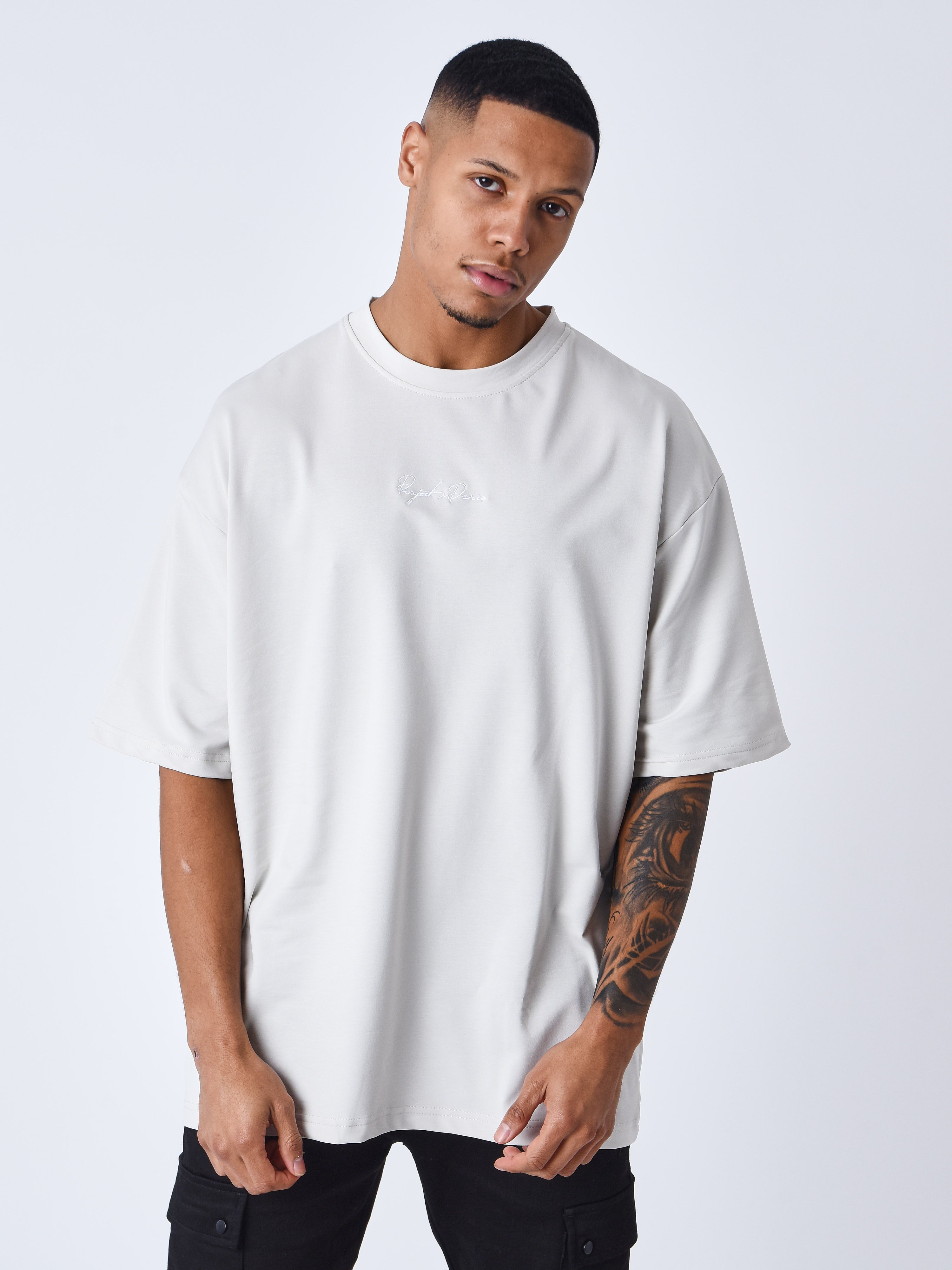 T-shirt ricamo signature-2