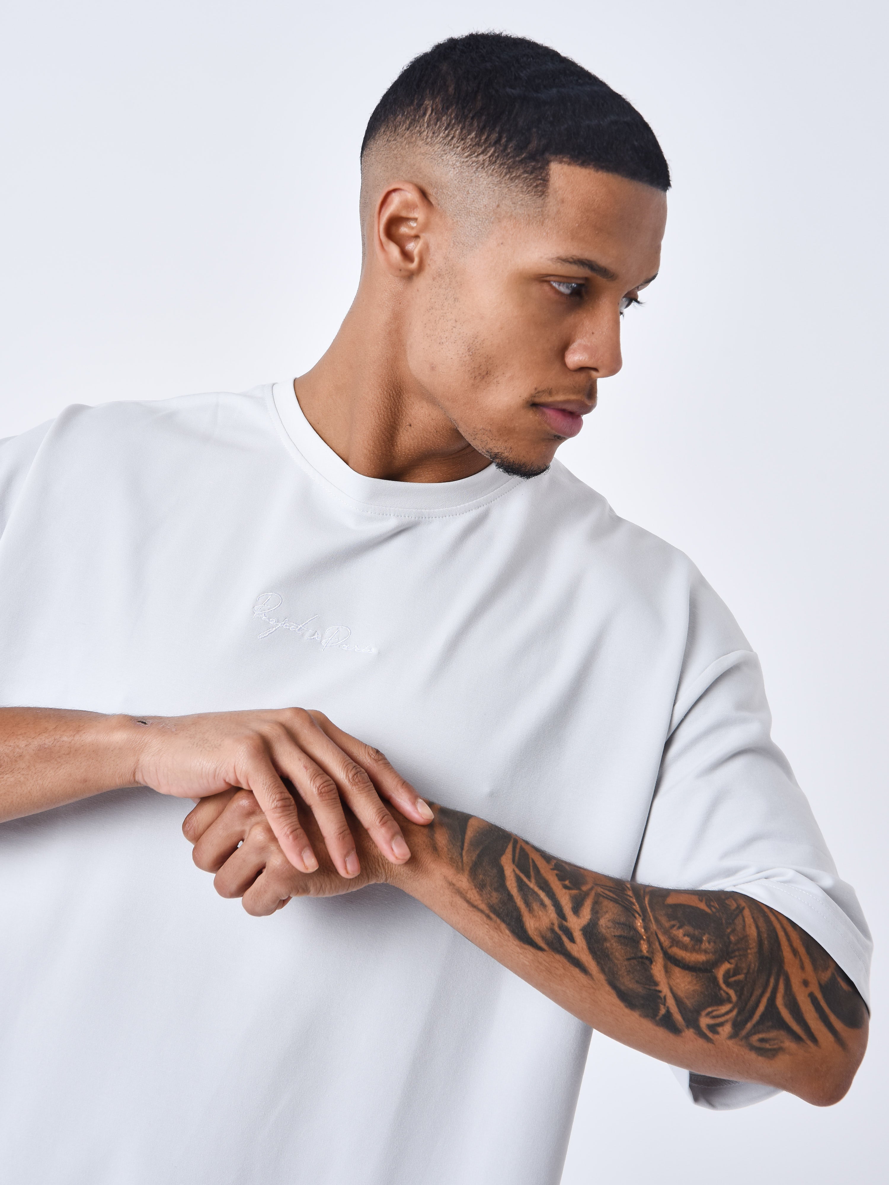 T-shirt ricamo signature-1