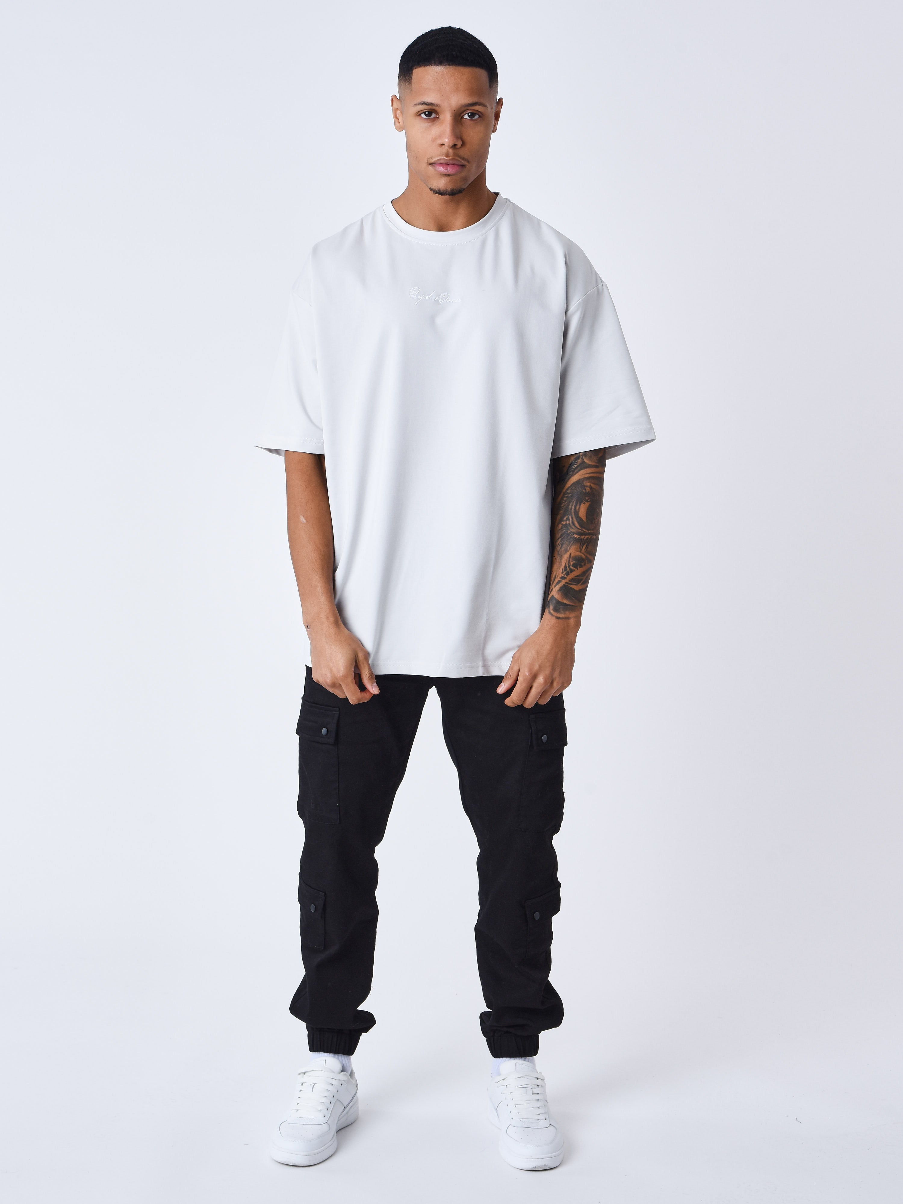 T-shirt ricamo signature-3