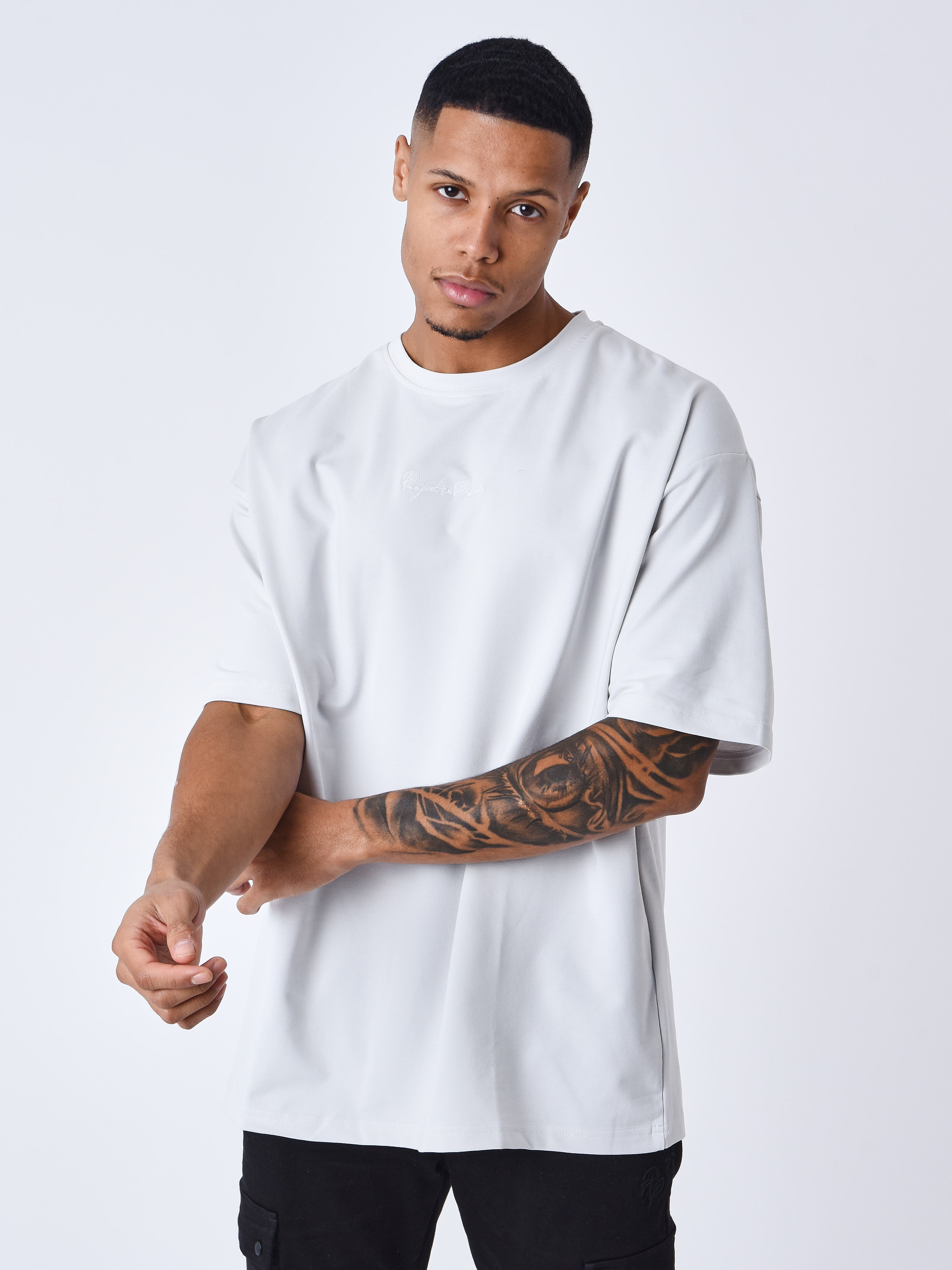 T-shirt ricamo signature-2