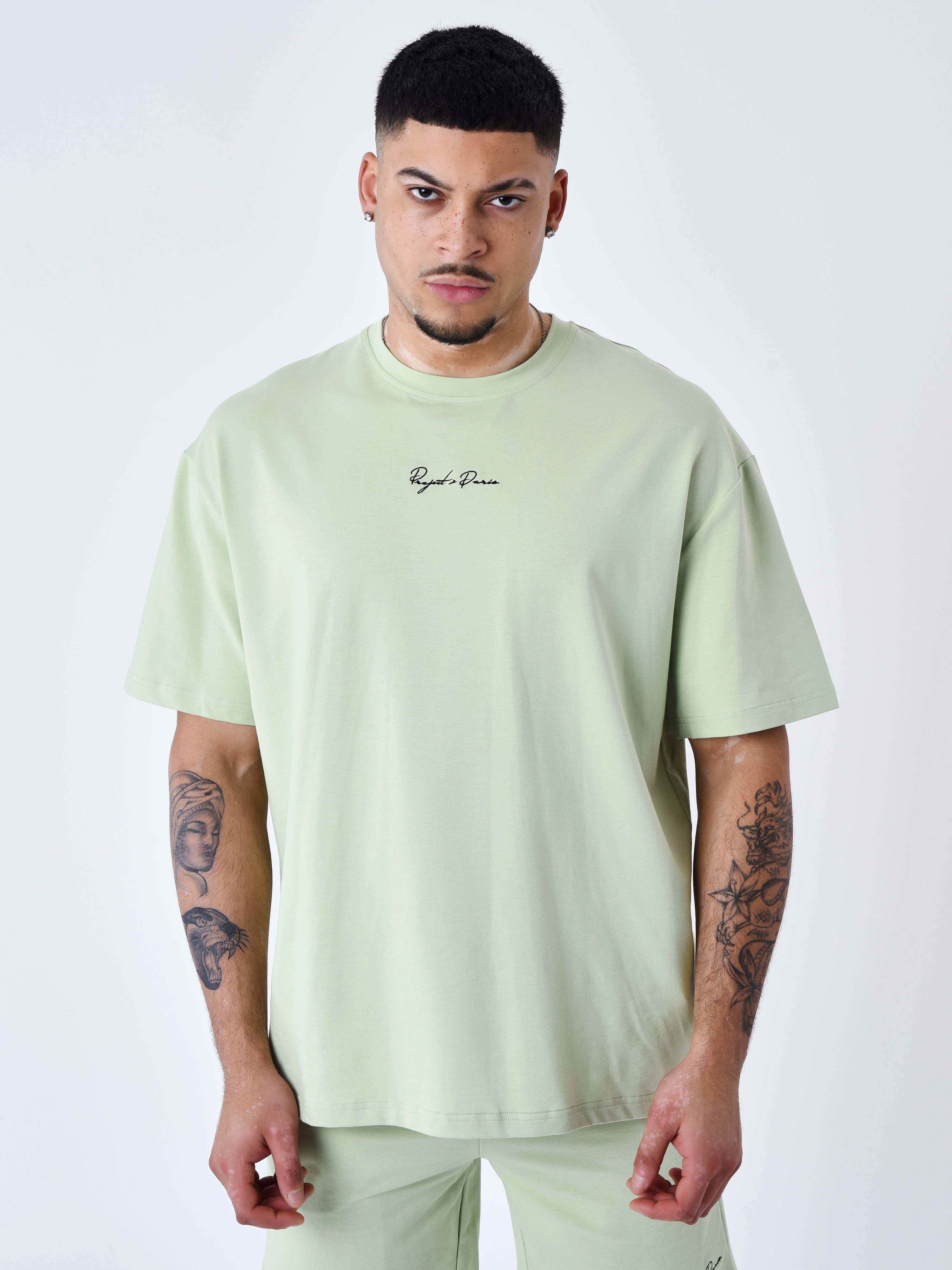 T-shirt broderie signature-3