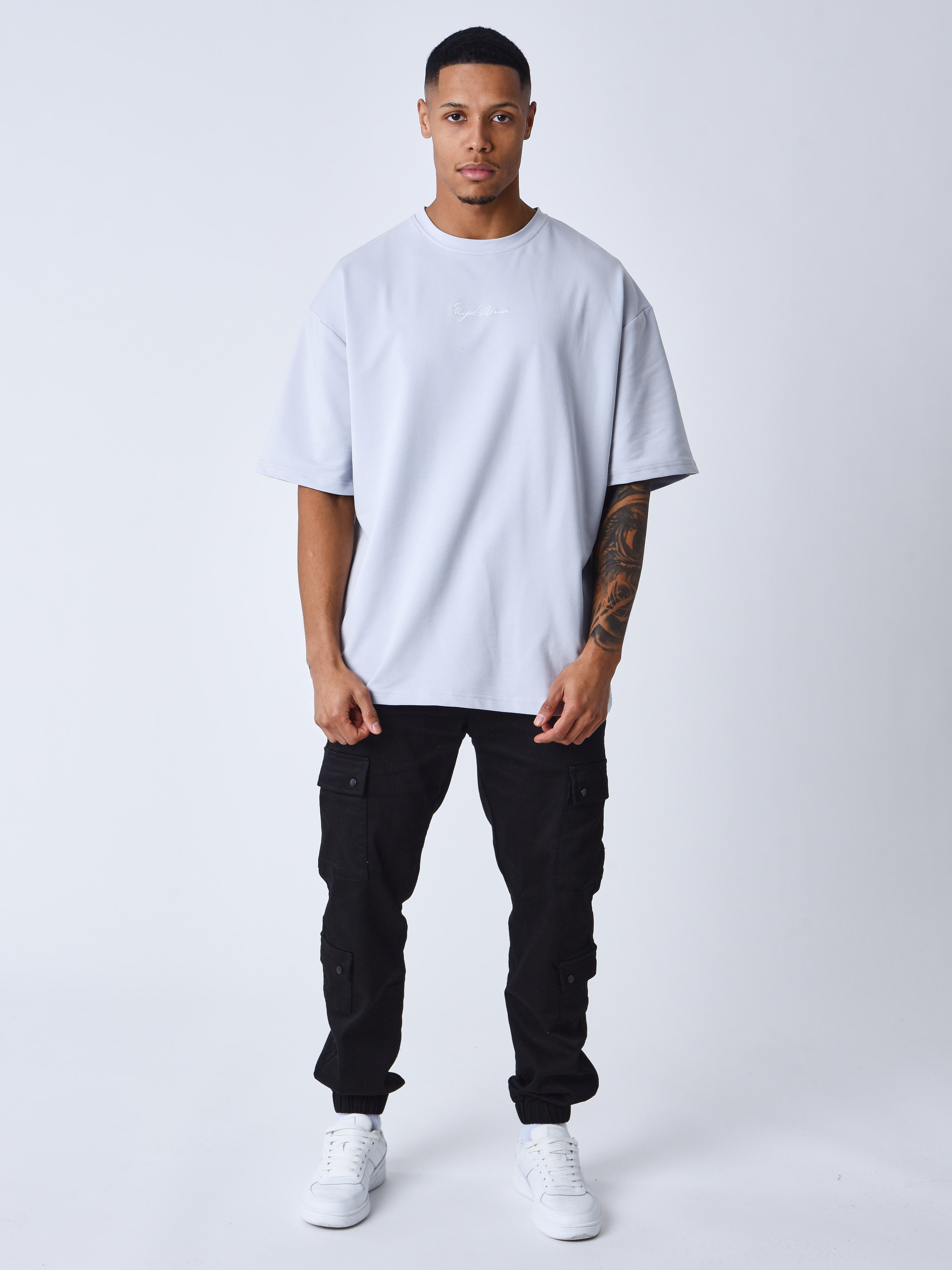 T-shirt broderie signature-3