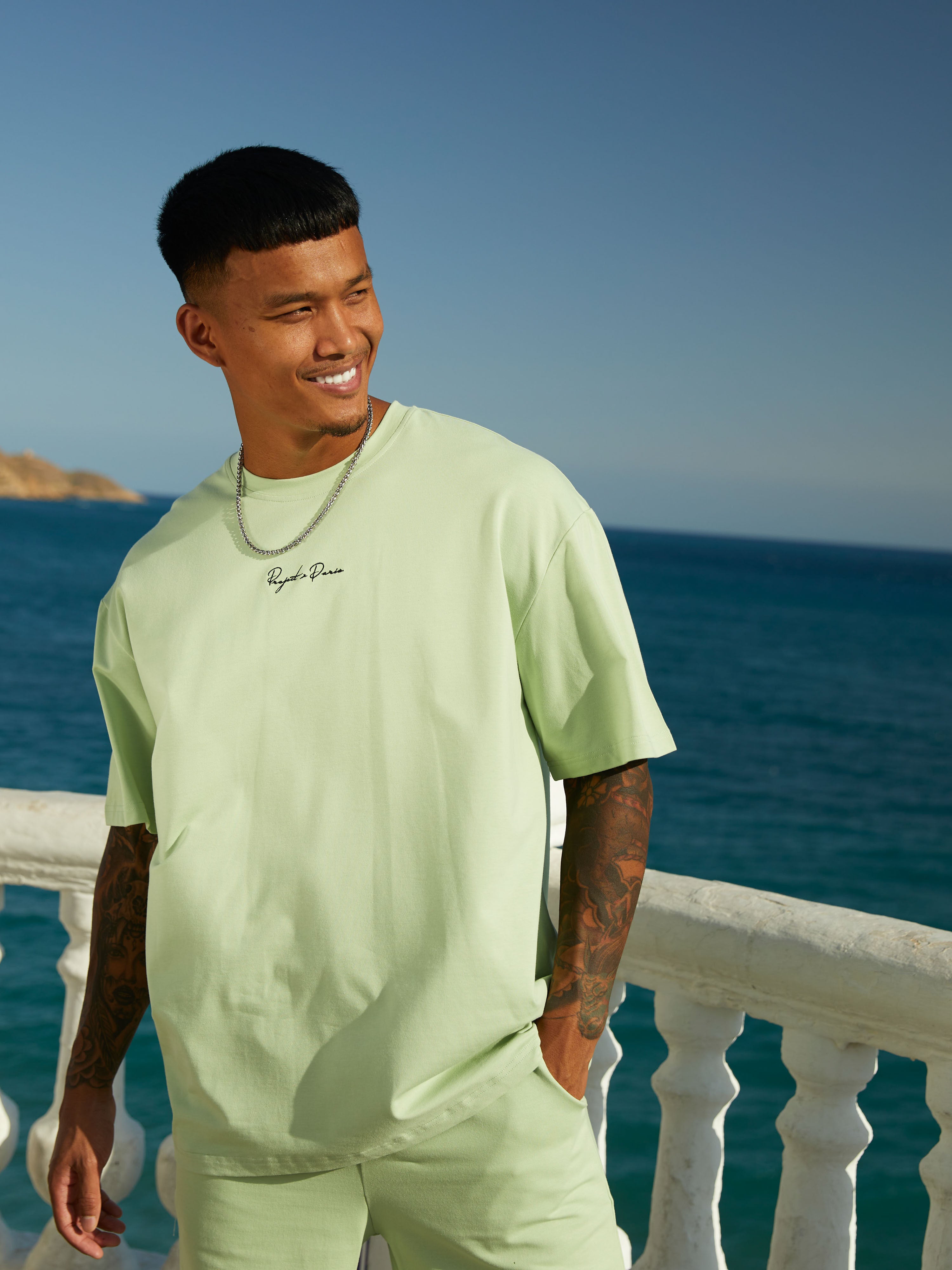 T-shirt broderie signature-2