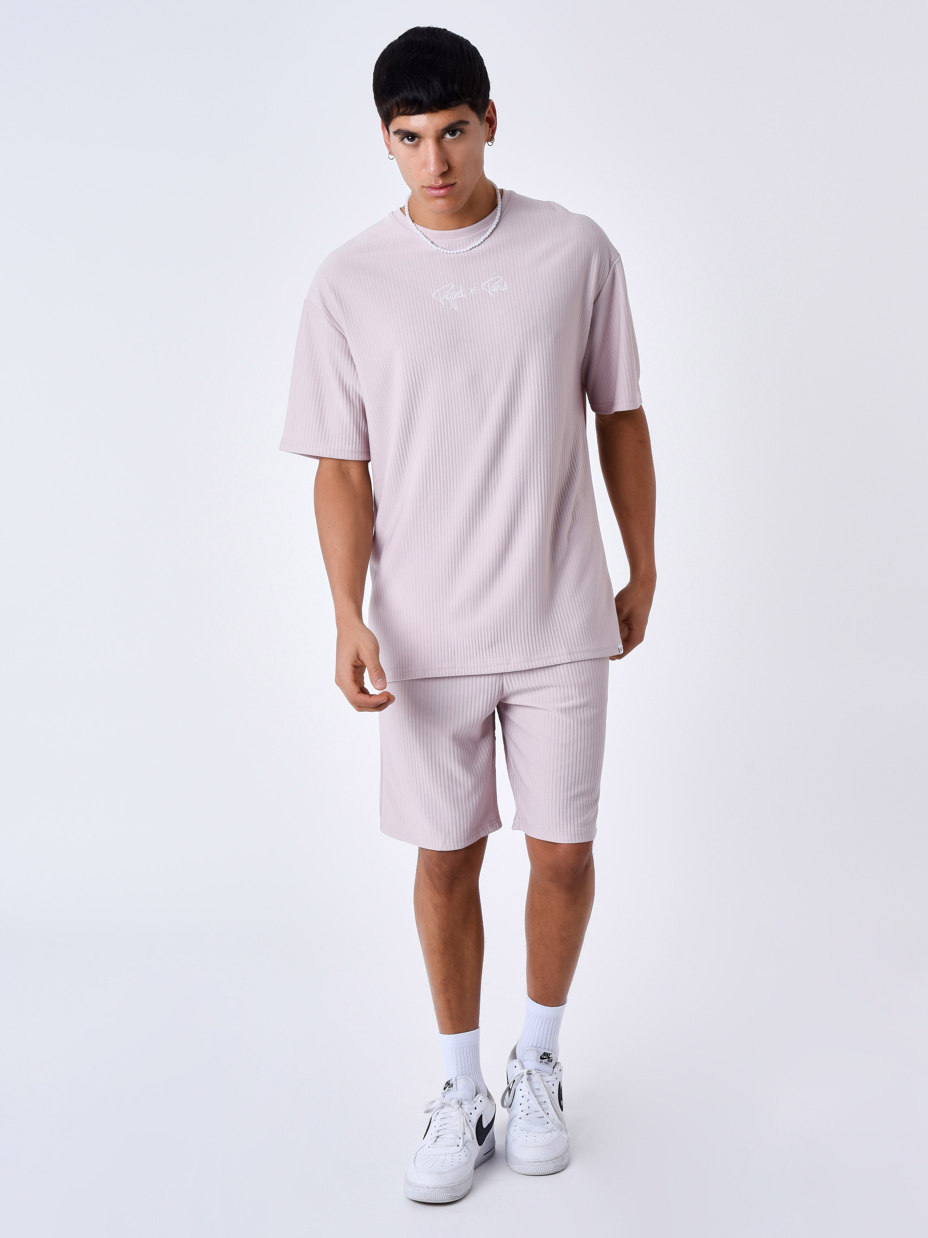 Textured plain T-shirt-33