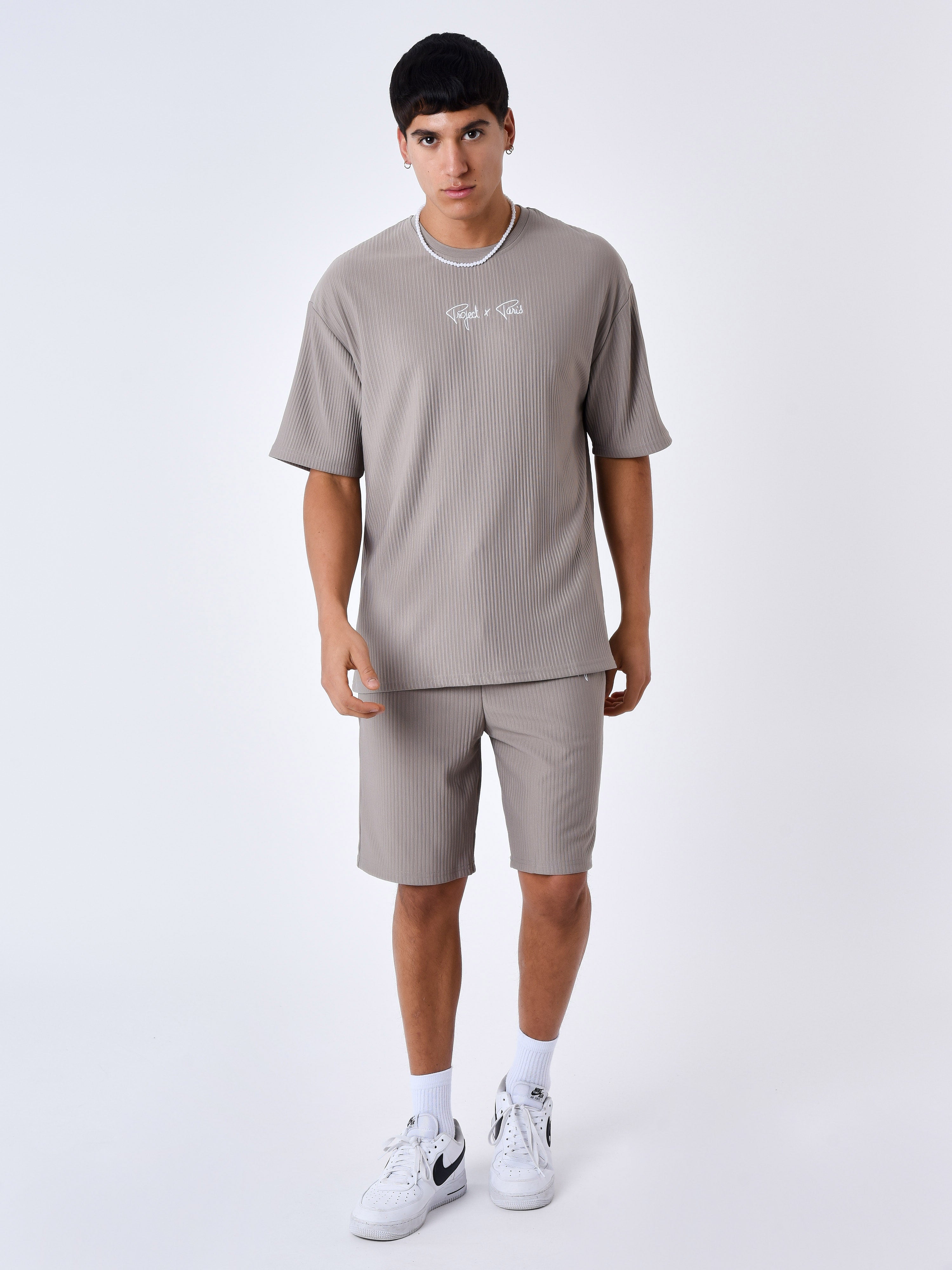 Textured plain T-shirt-39