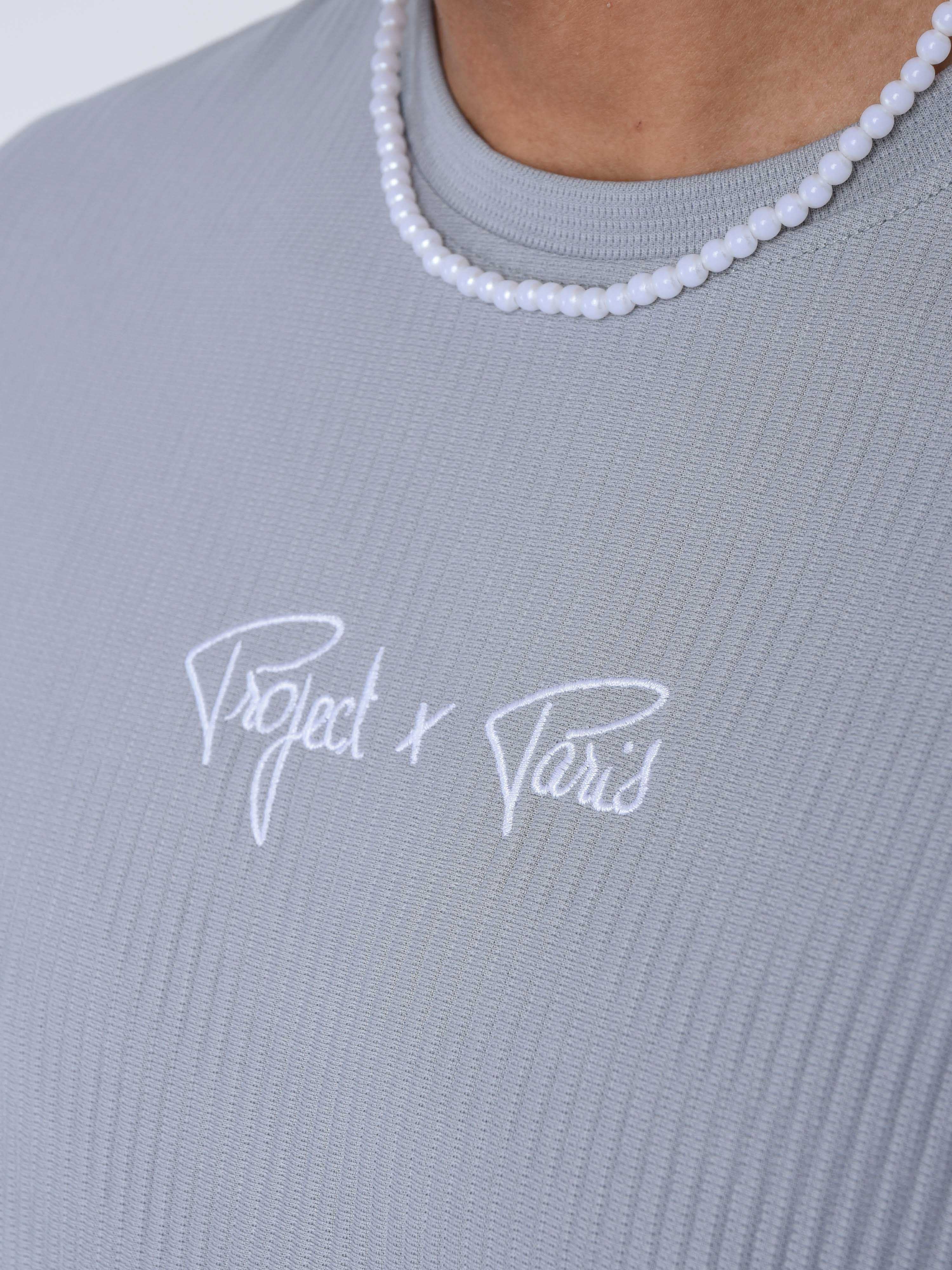 Textured plain T-shirt-6