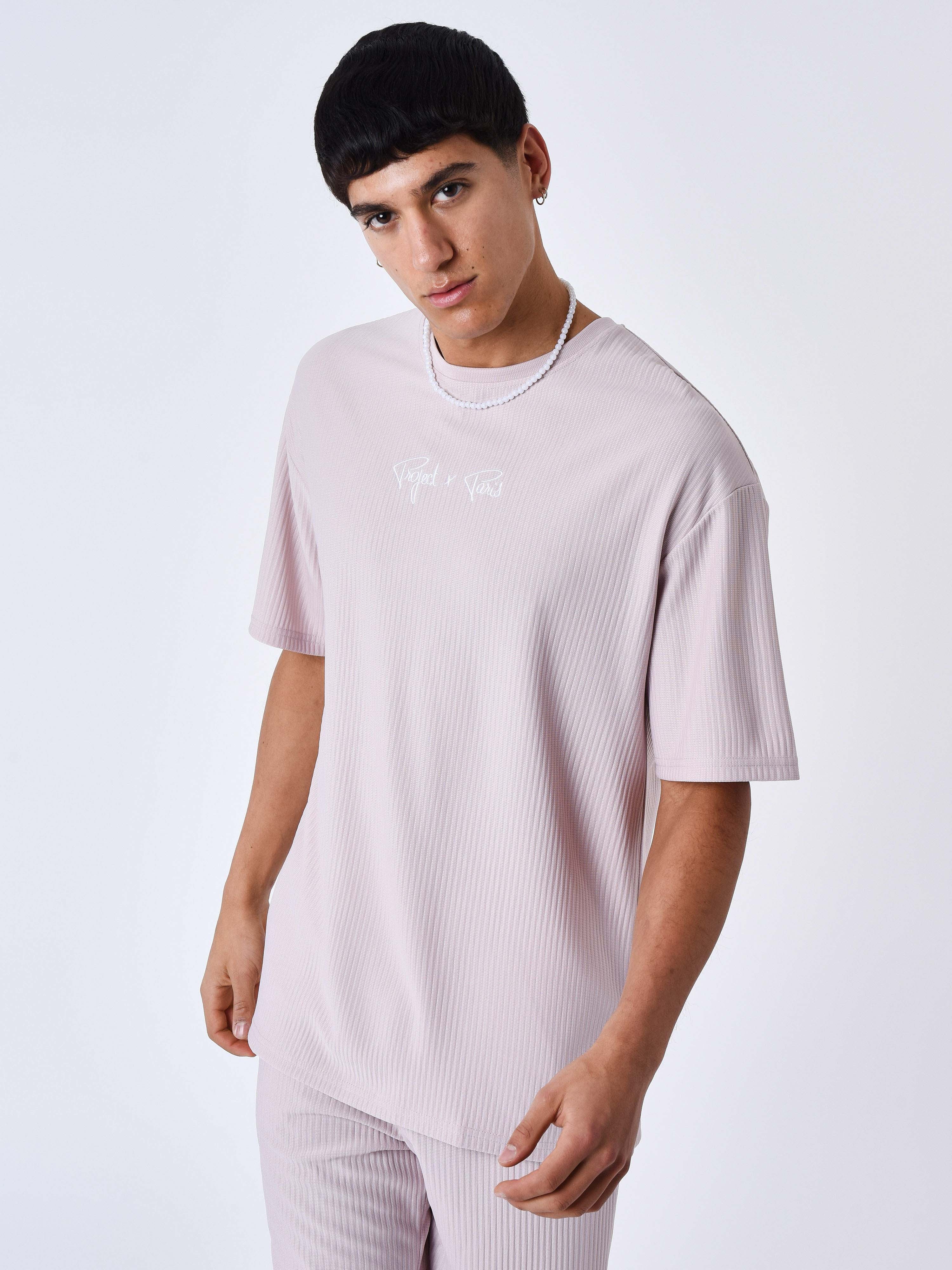 Textured plain T-shirt-2