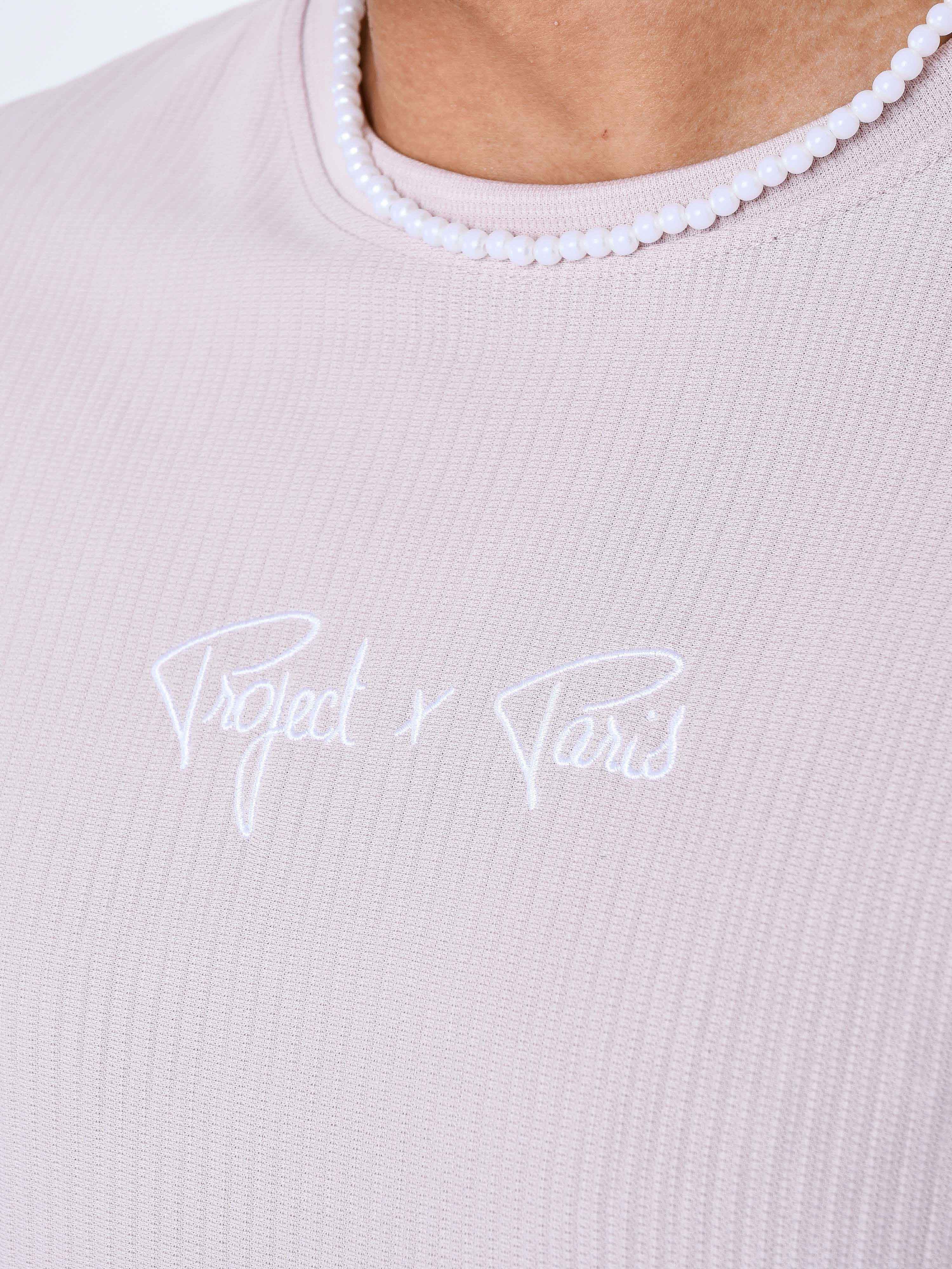 Textured plain T-shirt-6