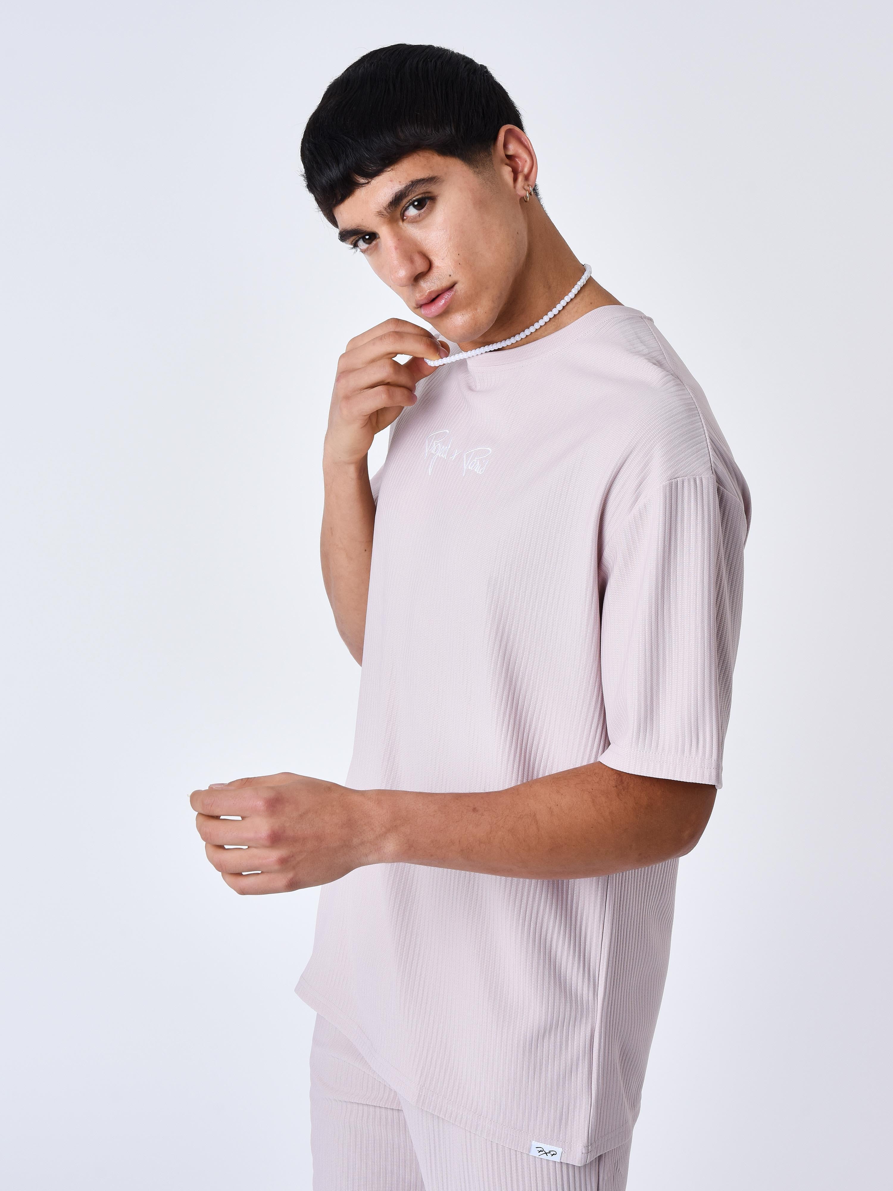 Textured plain T-shirt-3