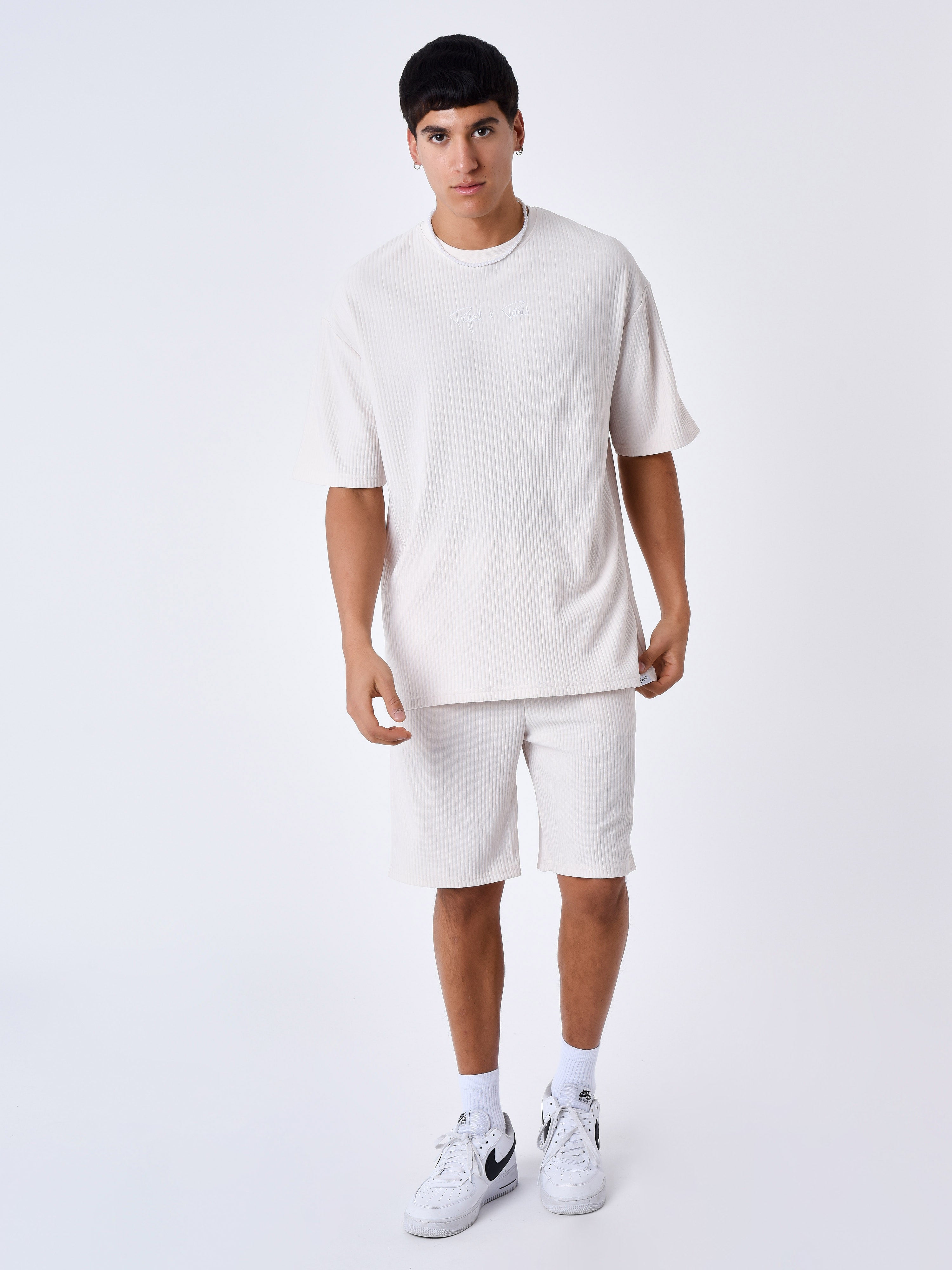 Textured plain T-shirt-21