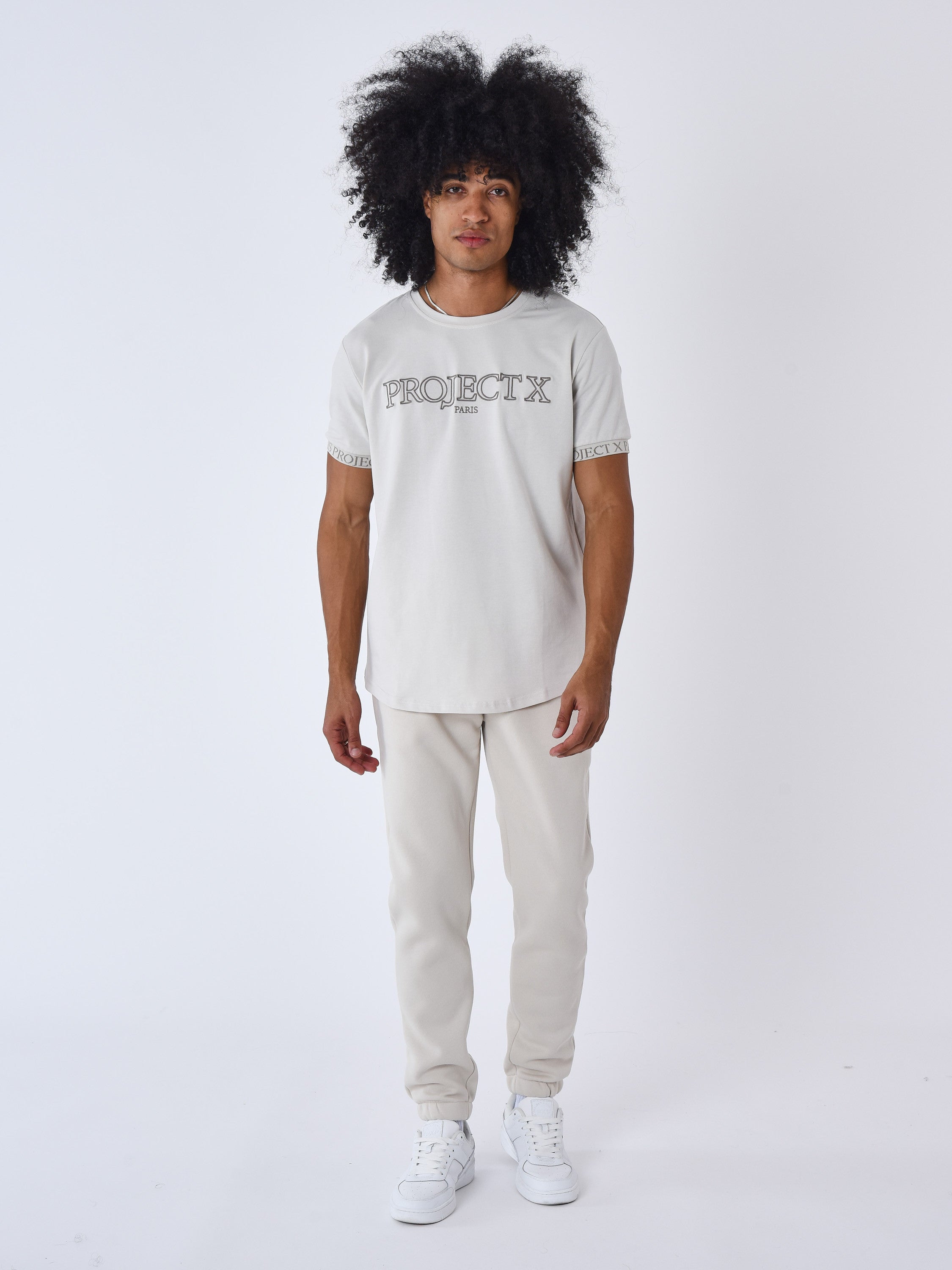 T-shirt broderie Contour-7
