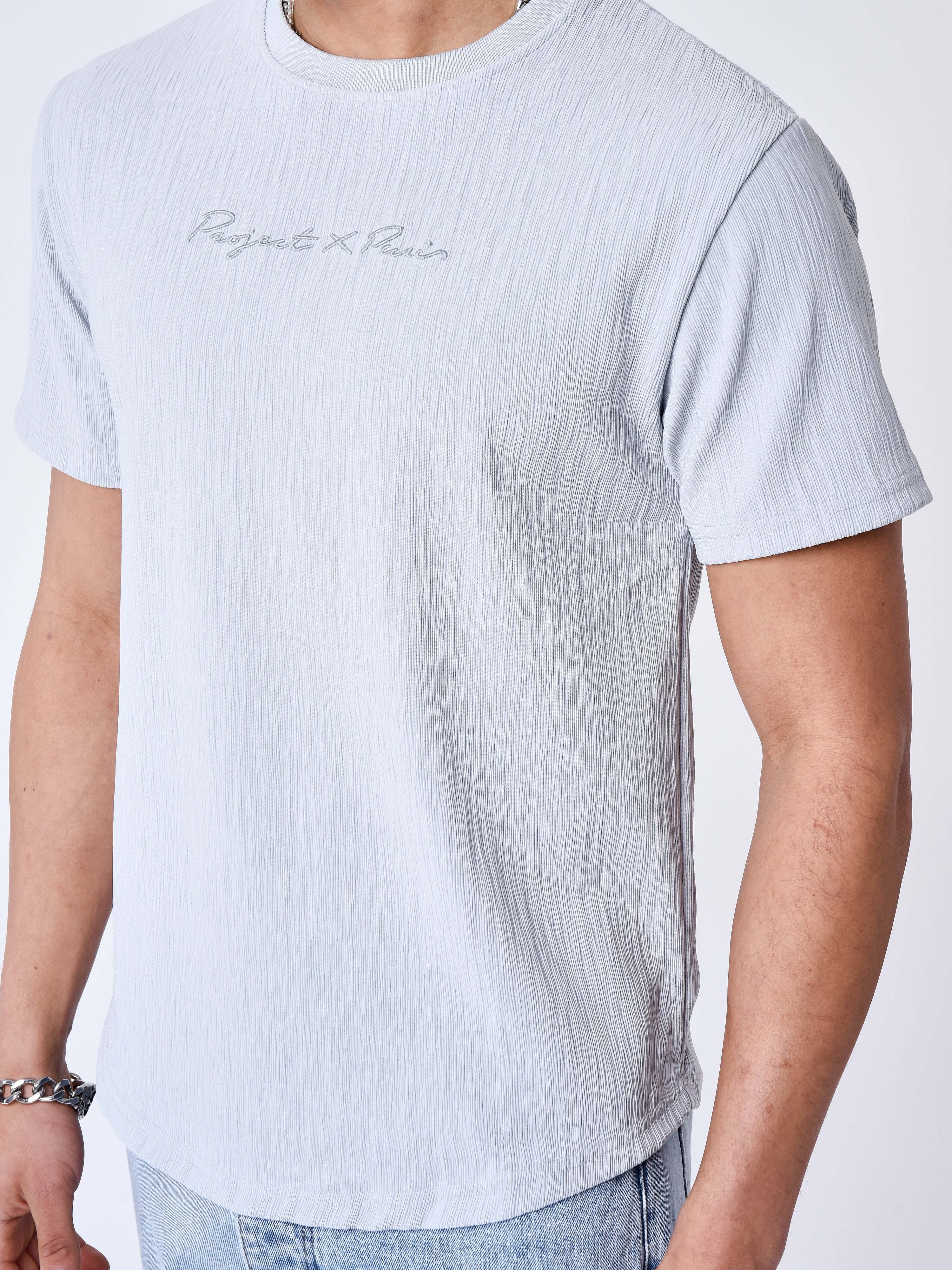 Elegancki T-shirt Signature-4