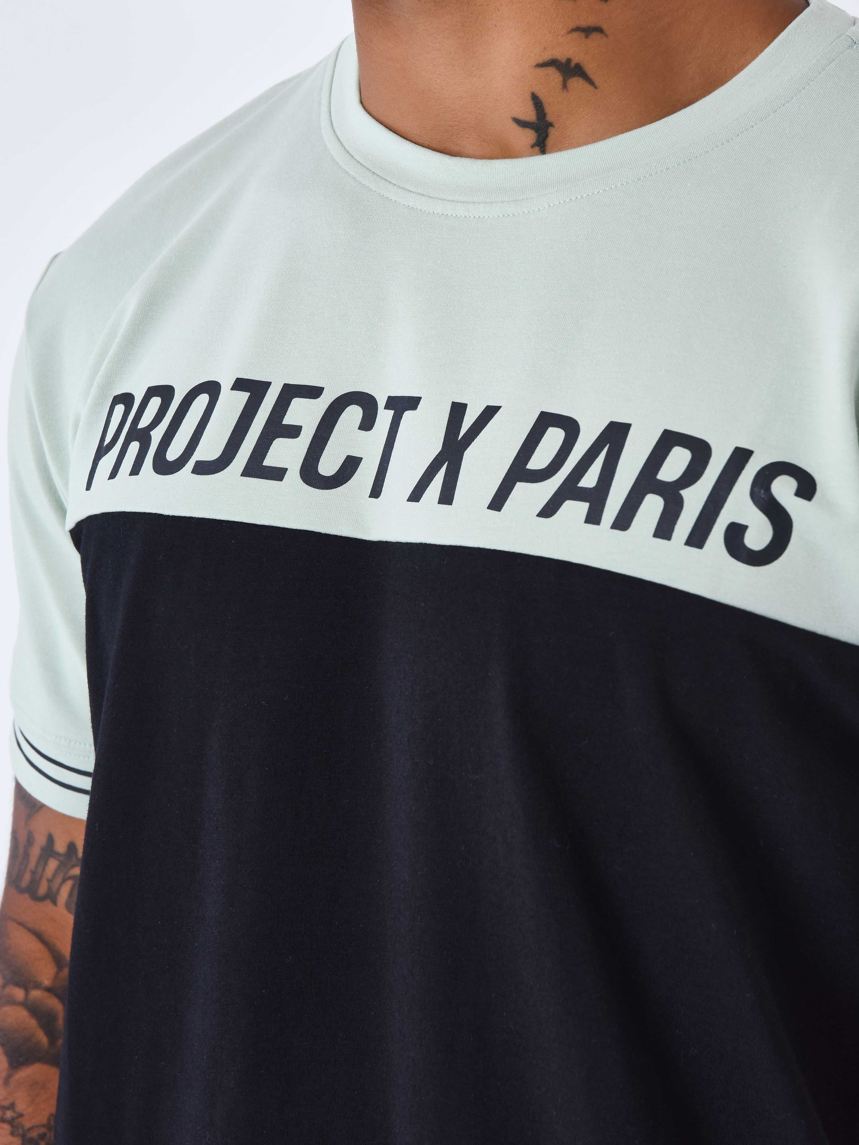 T-shirt coloblock-5