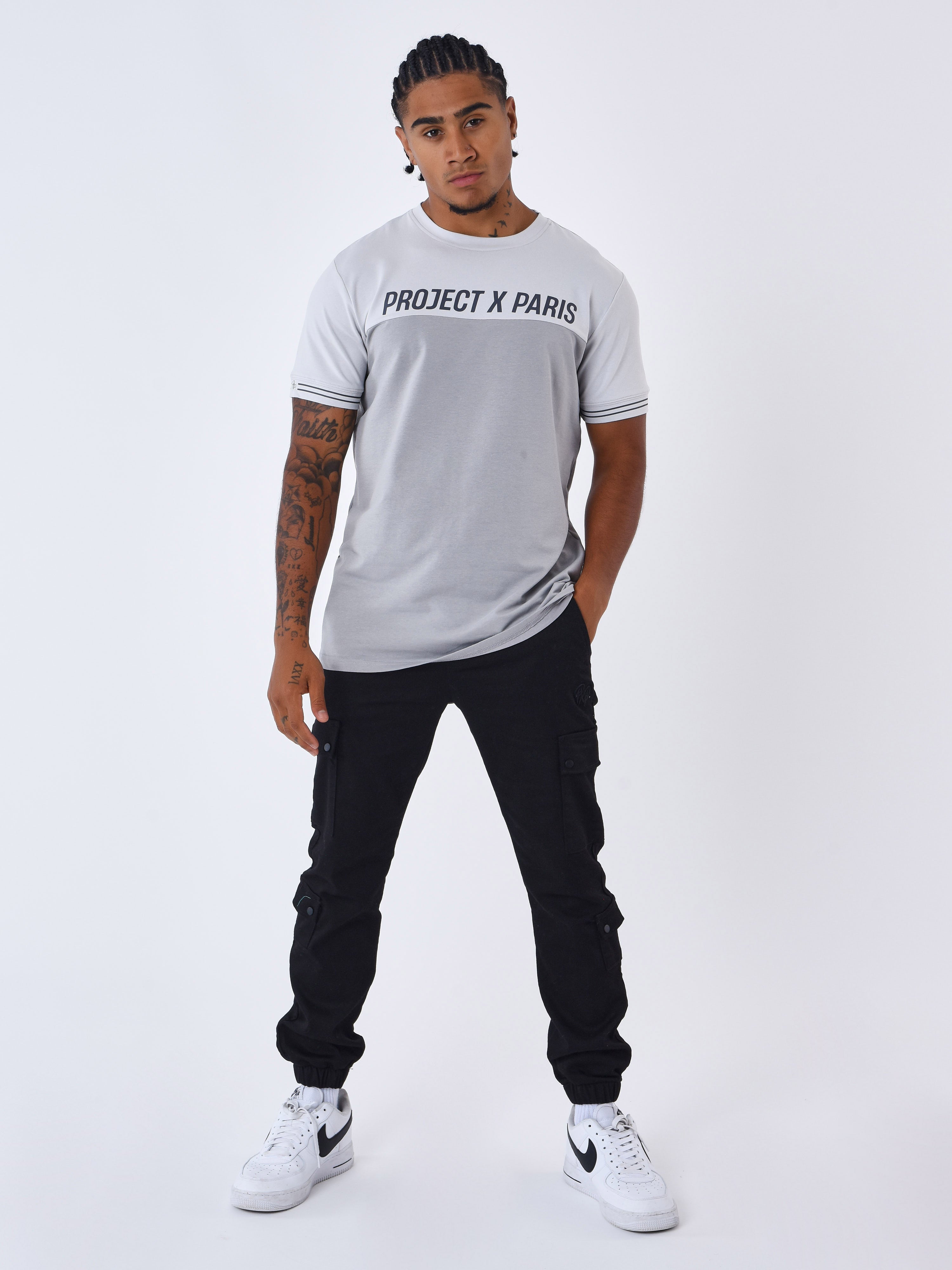 T-shirt coloblock-3