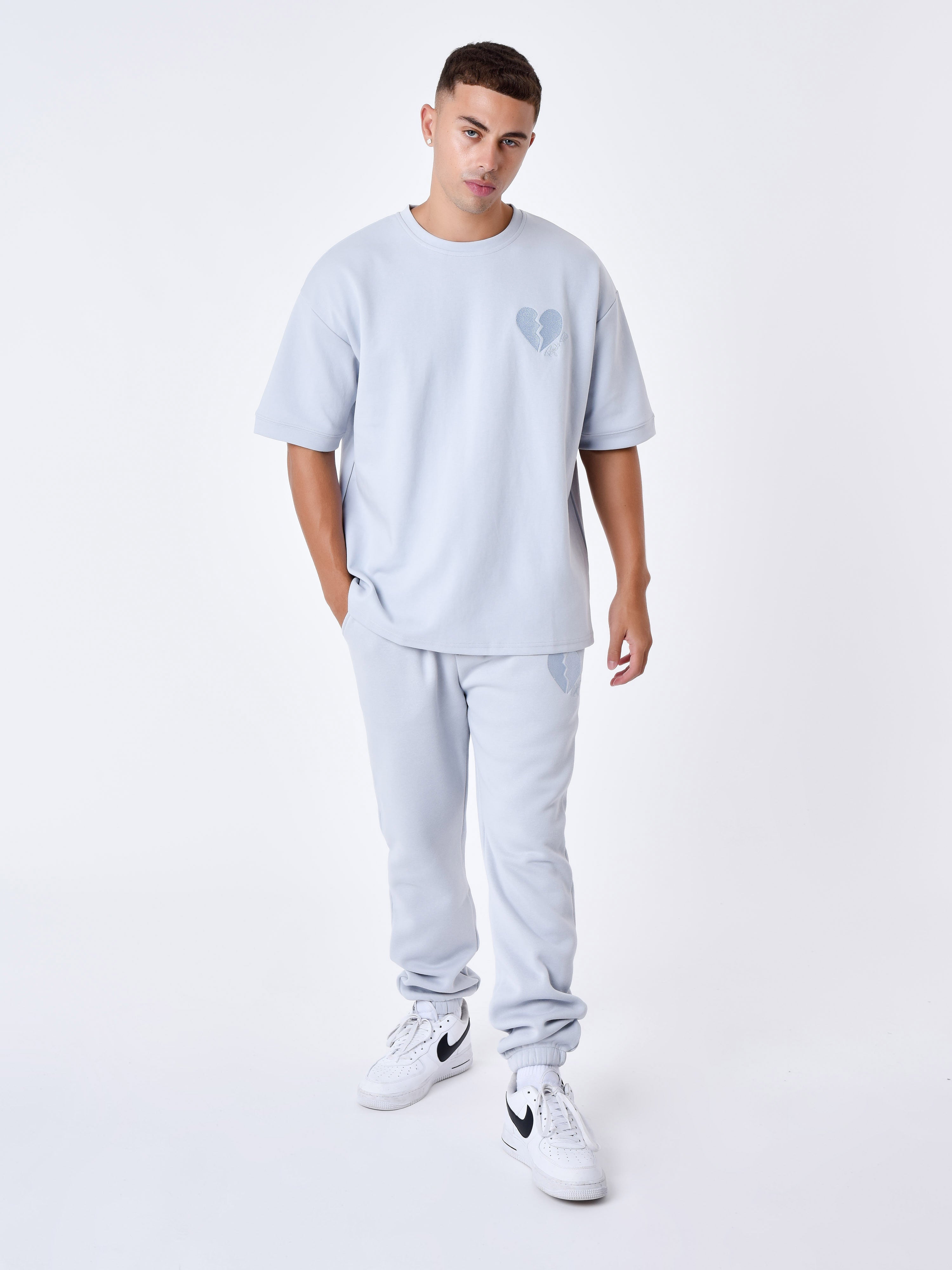 Thick broken heart T-shirt-3