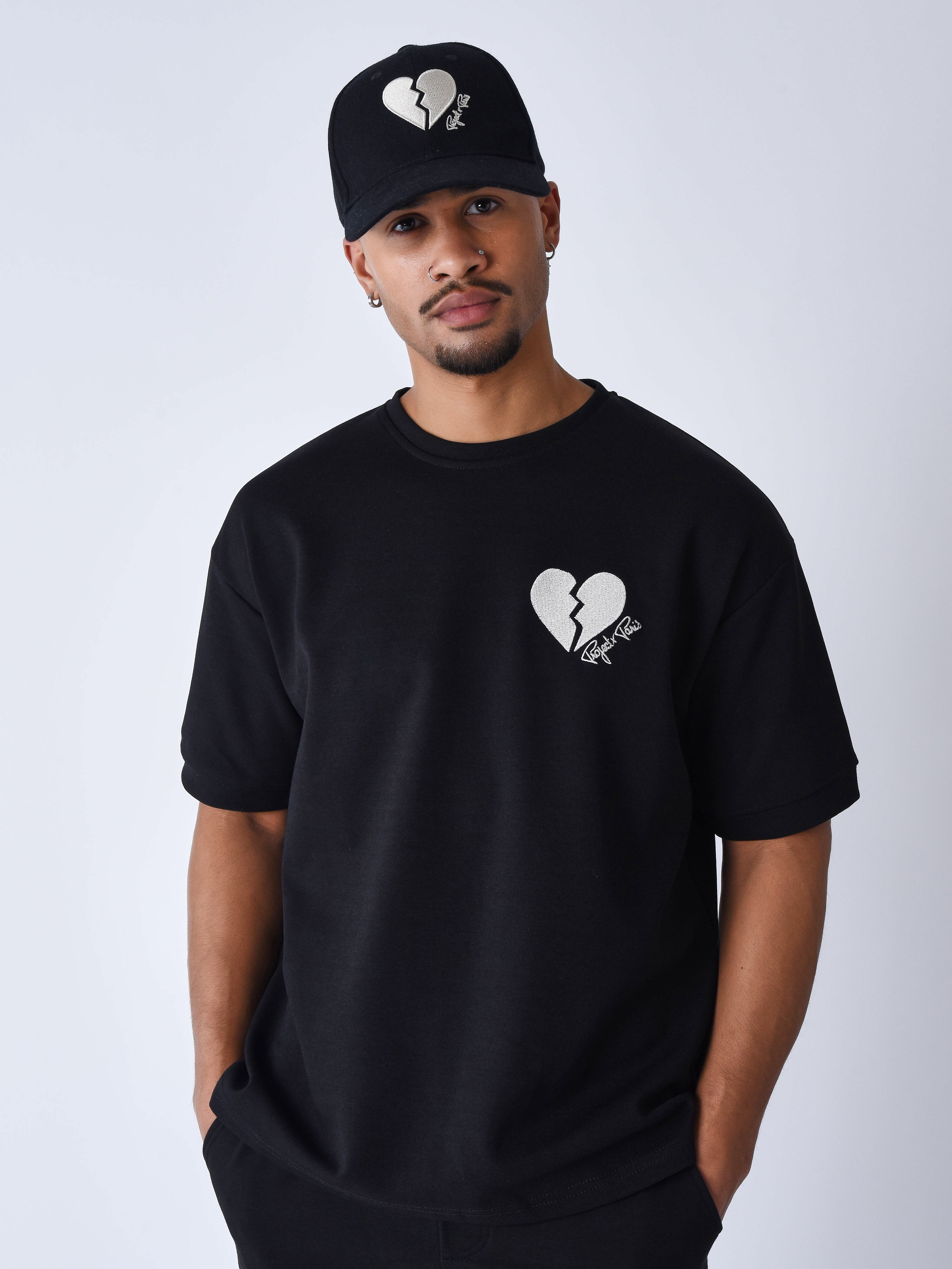 Thick broken heart T-shirt-1