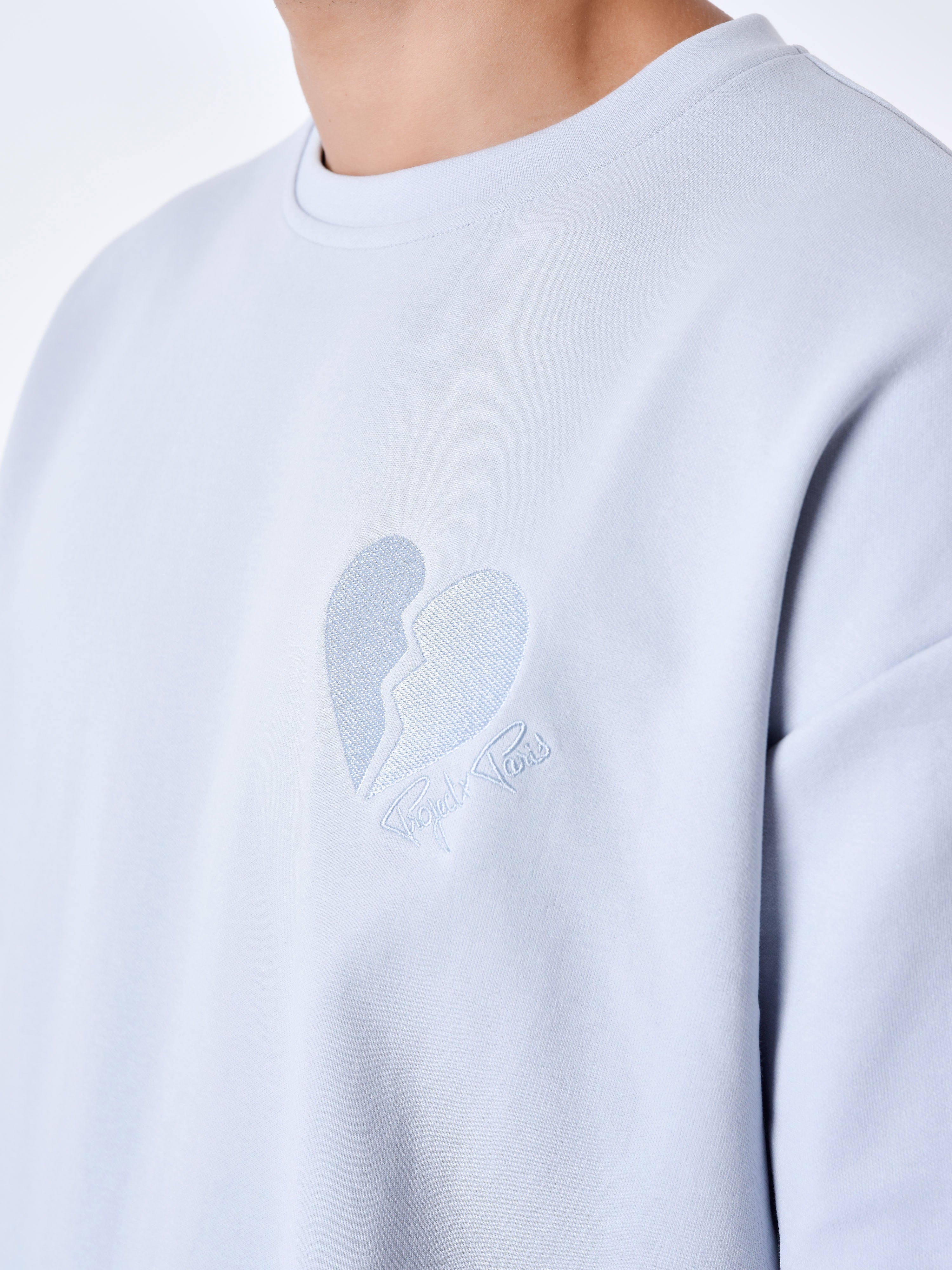 Thick broken heart T-shirt-5
