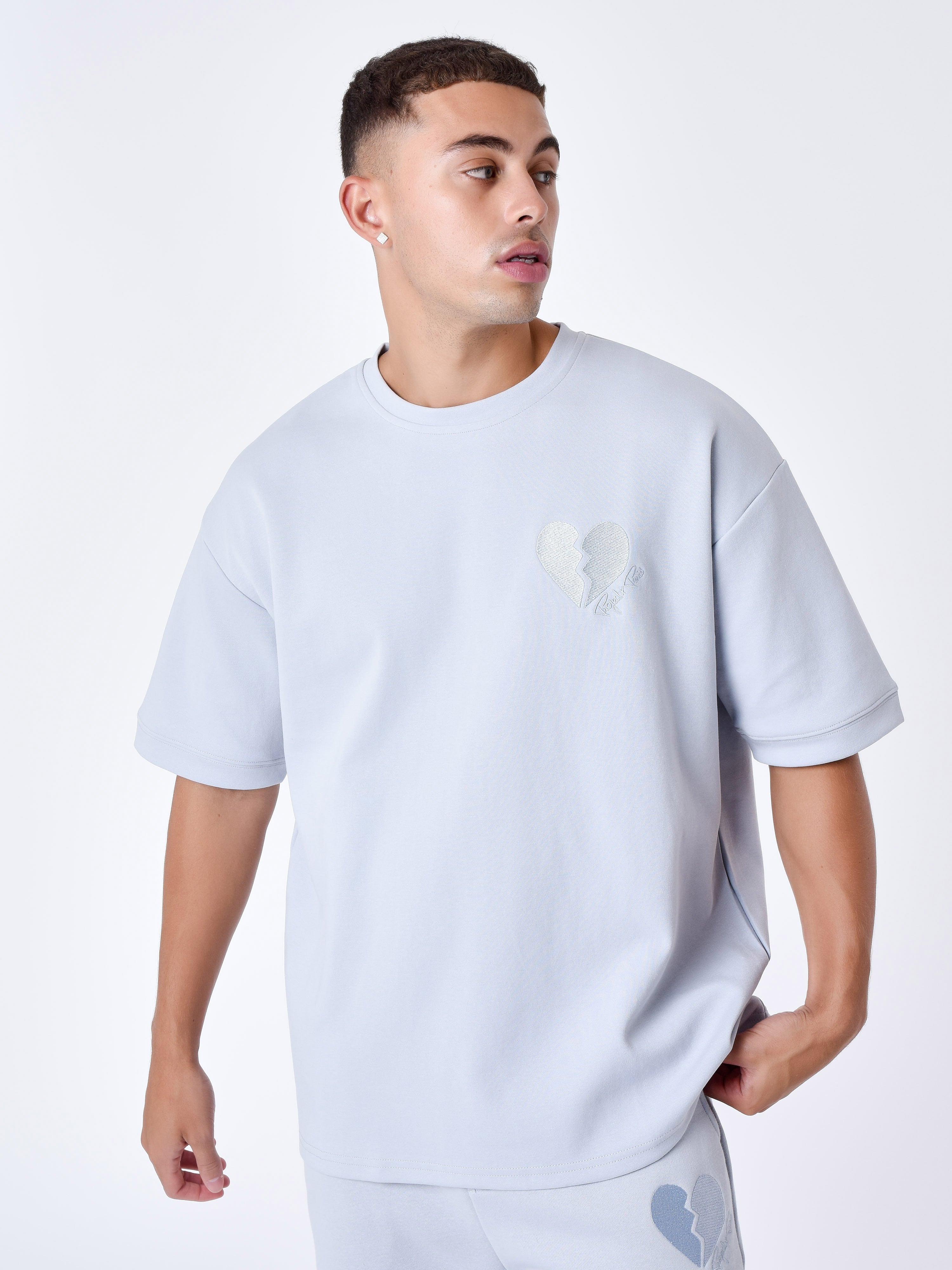 Thick broken heart T-shirt-1